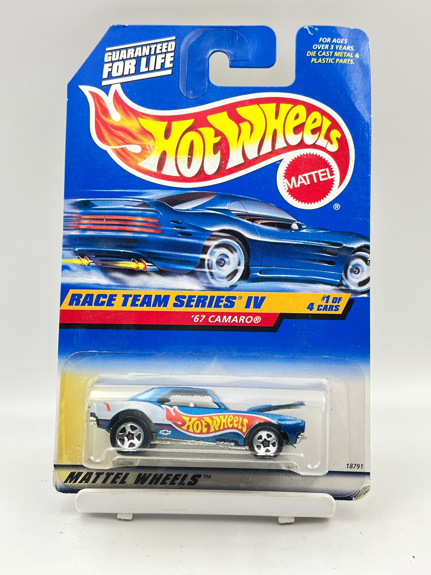 YELLOW BLISTER - OPENABLE HOOD - FULL METAL - 67 CAMARO - 3B