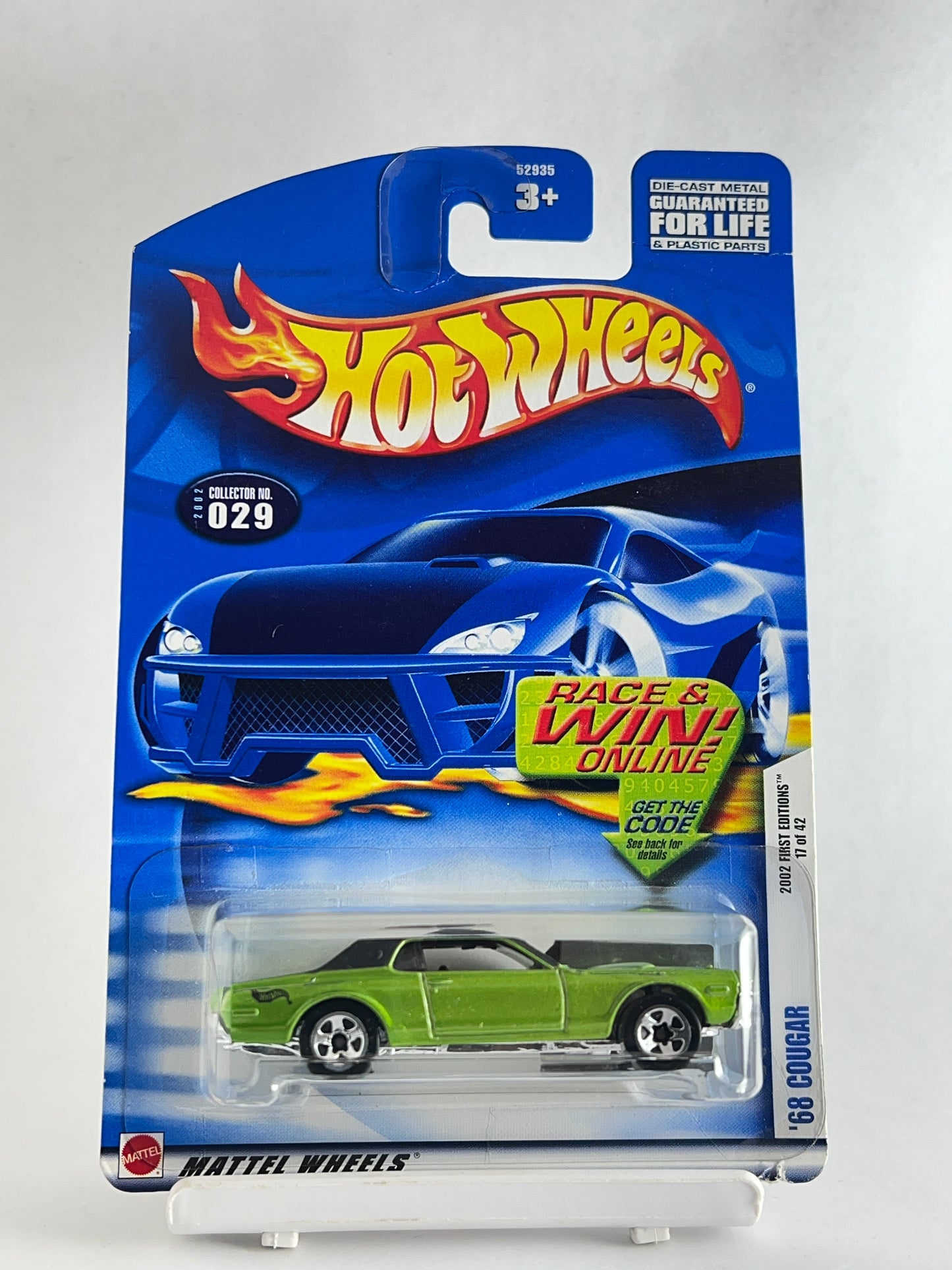 2002 FIRST EDITIONS- 68 COUGAR - 1A - Its Fun- Hot wheels - matchbox - diecast