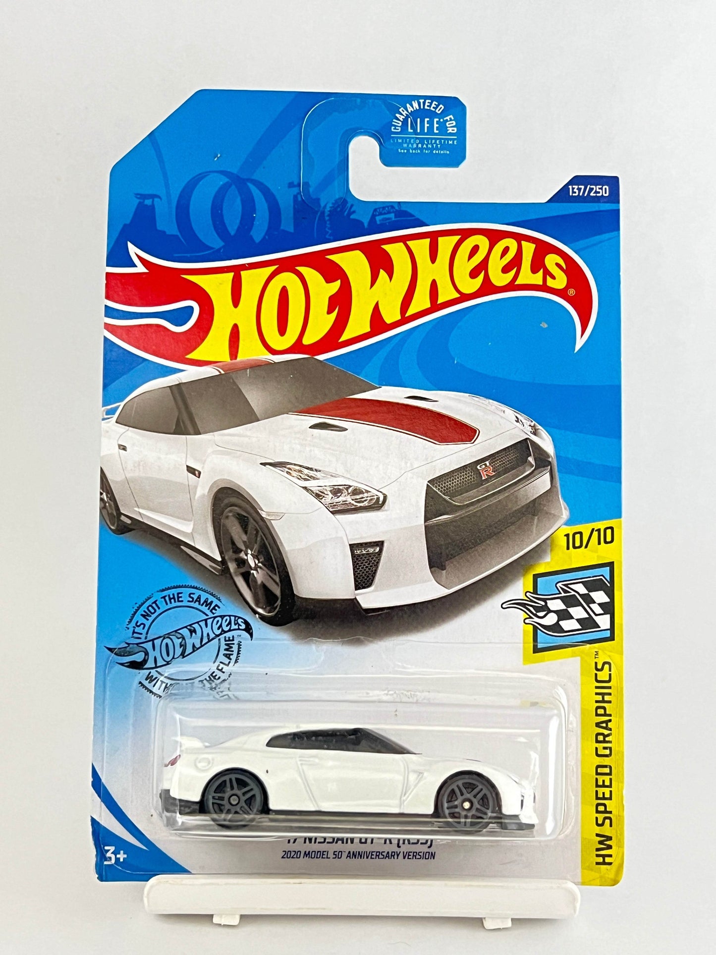 HOT WHEELS - 17 NISSAN GT-R (R35) - 202 MODEL 50TH ANNIVERSARY VERSION - 5A - Its Fun