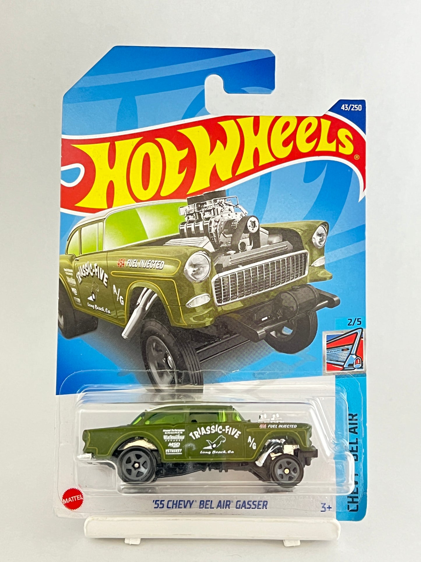 HOT WHEELS - 55 CHEVY BEL AIR GASSER - 5B - Its Fun- Hot wheels - matchbox - diecast