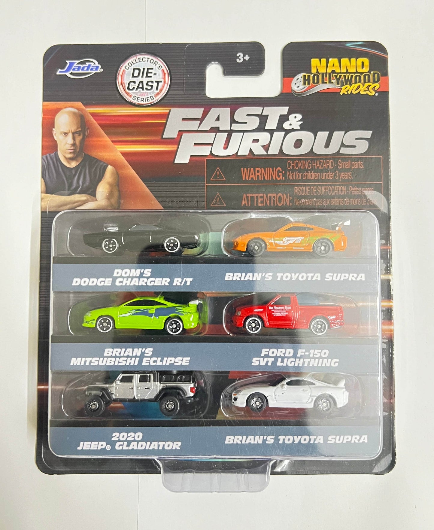 JADA NANO HOLLYWOOD RIDES - FAST AND FURIOUS - SET 1 - Its Fun
