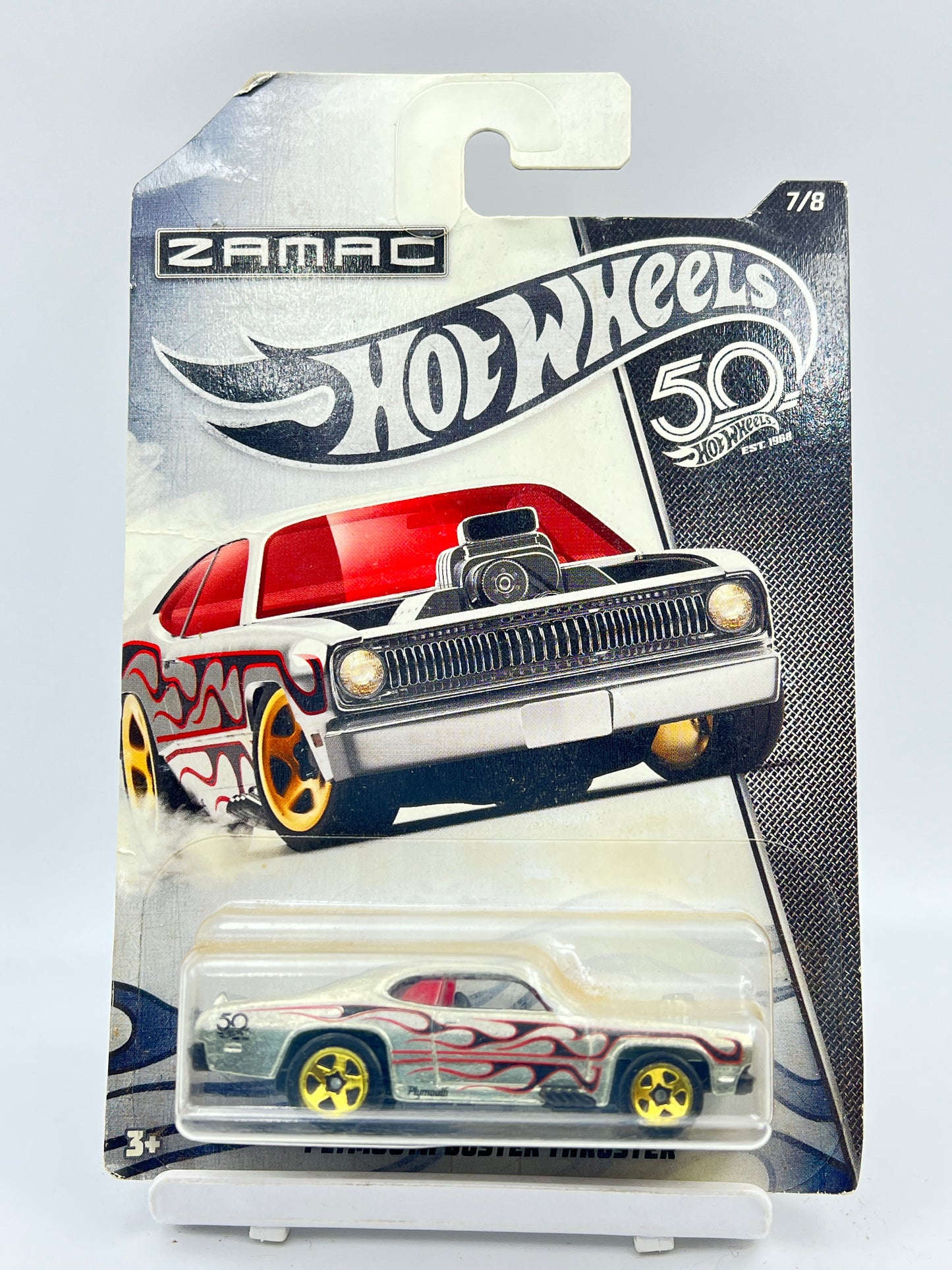 FADED CARD - ( CARD AS IN PIC ) - PLYMOUTH DUSTER THRUSTER - C1