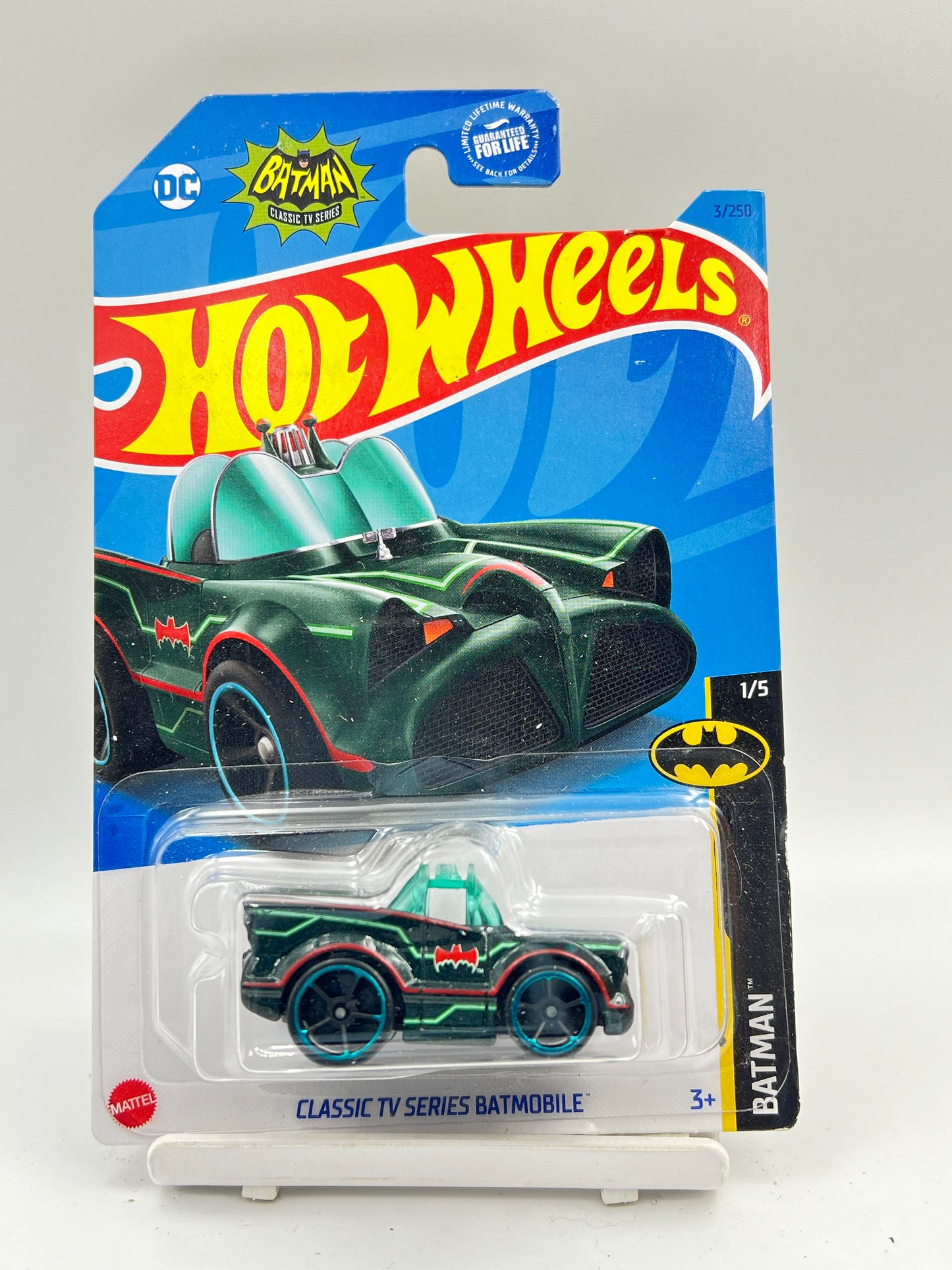 TOONED - HOT WHEELS - CLASSIC TV SERIES BATMOBILE - GREEN - 3C