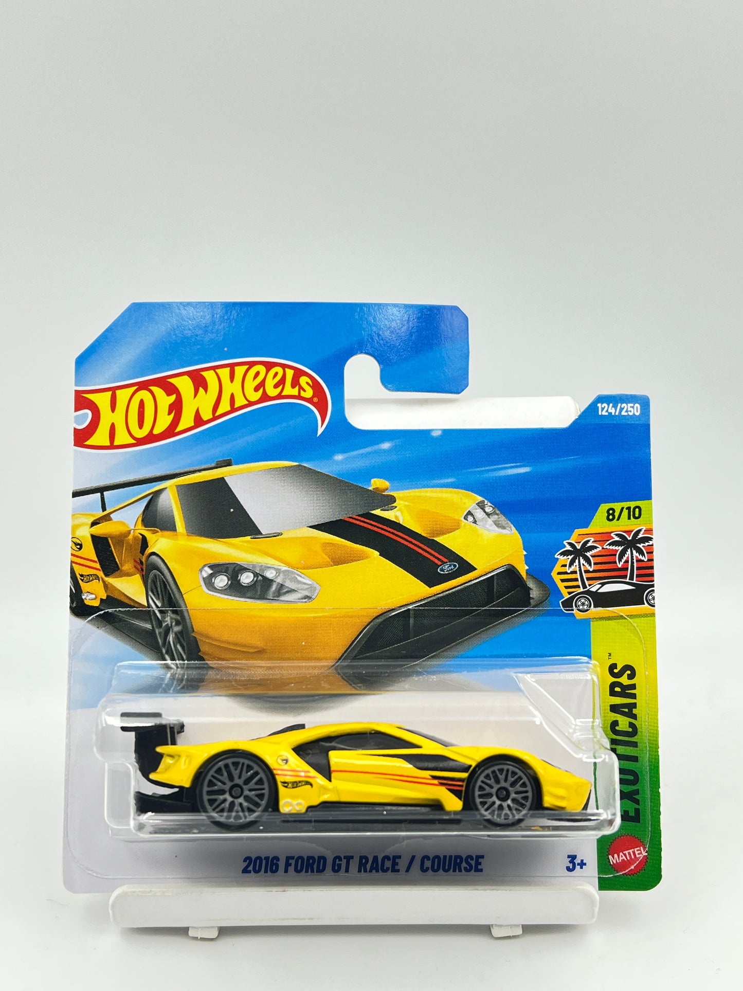 TREASURE HUNT - HOT WHEELS - 2016 FORD GT RACE - 2D