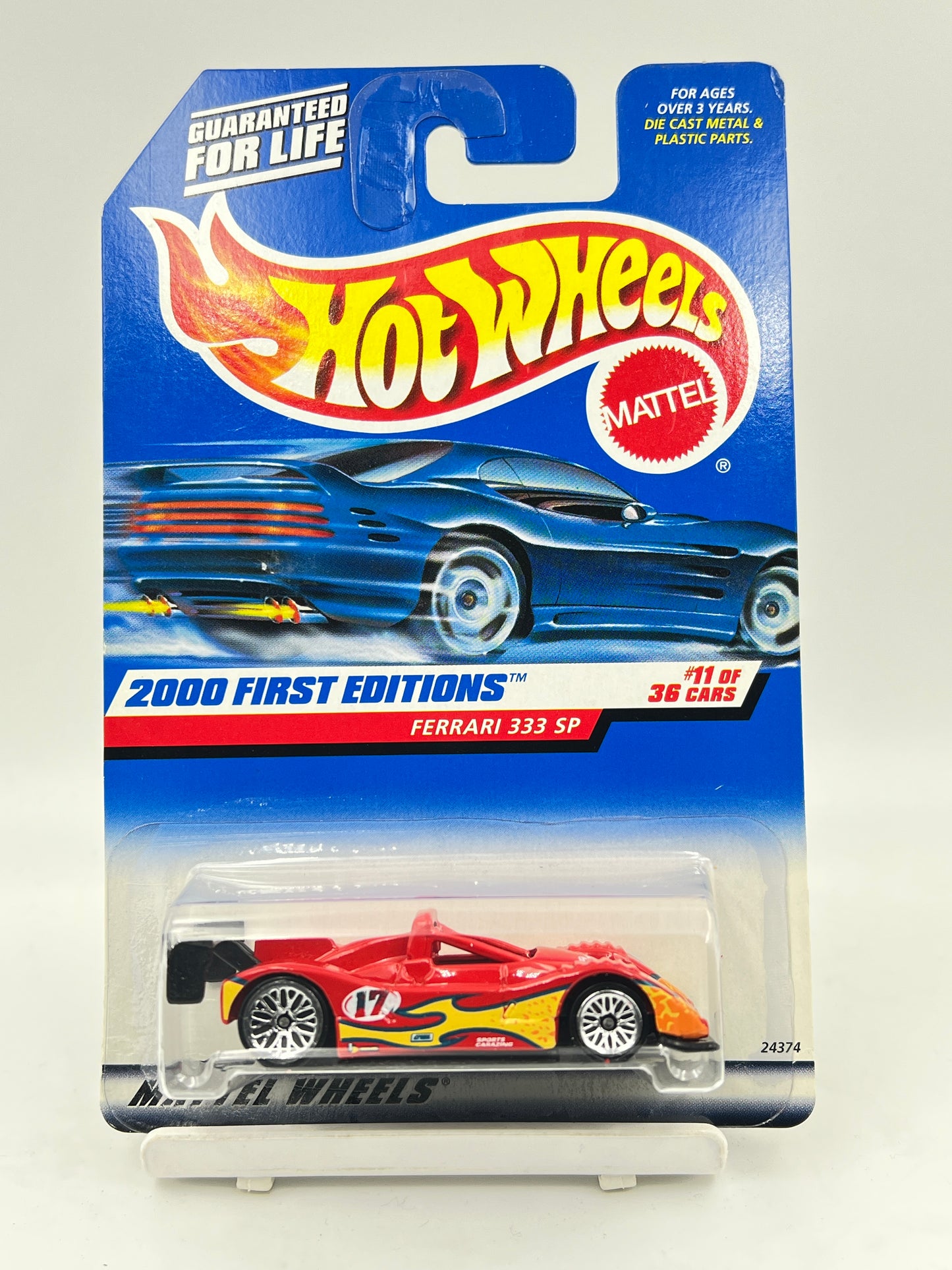 HOT WHEELS - FERRARI 333 SP - RED - 2A