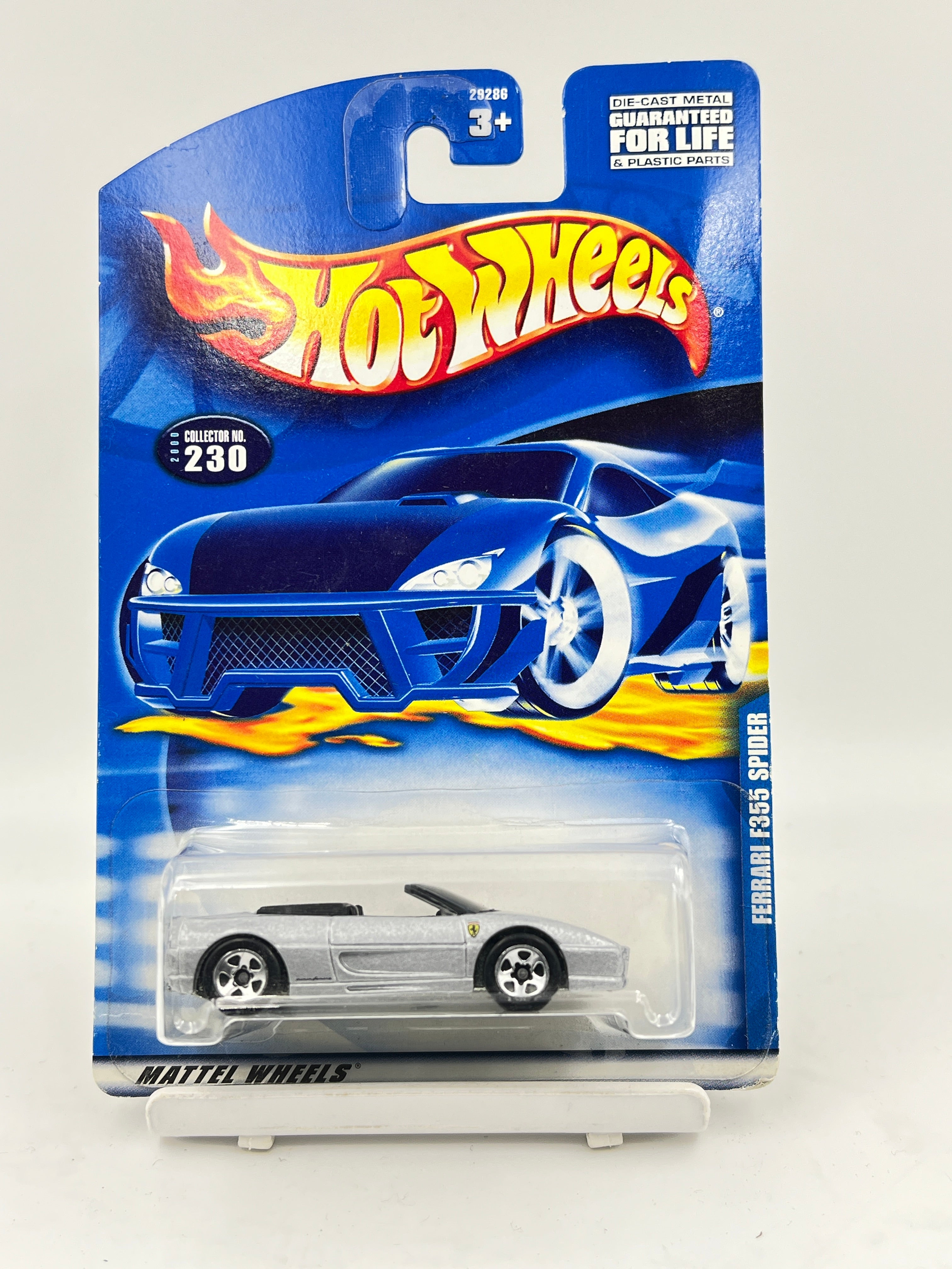 HOT WHEELS - FERRARI F355 SPIDER - SILVER - 1C – Its Fun