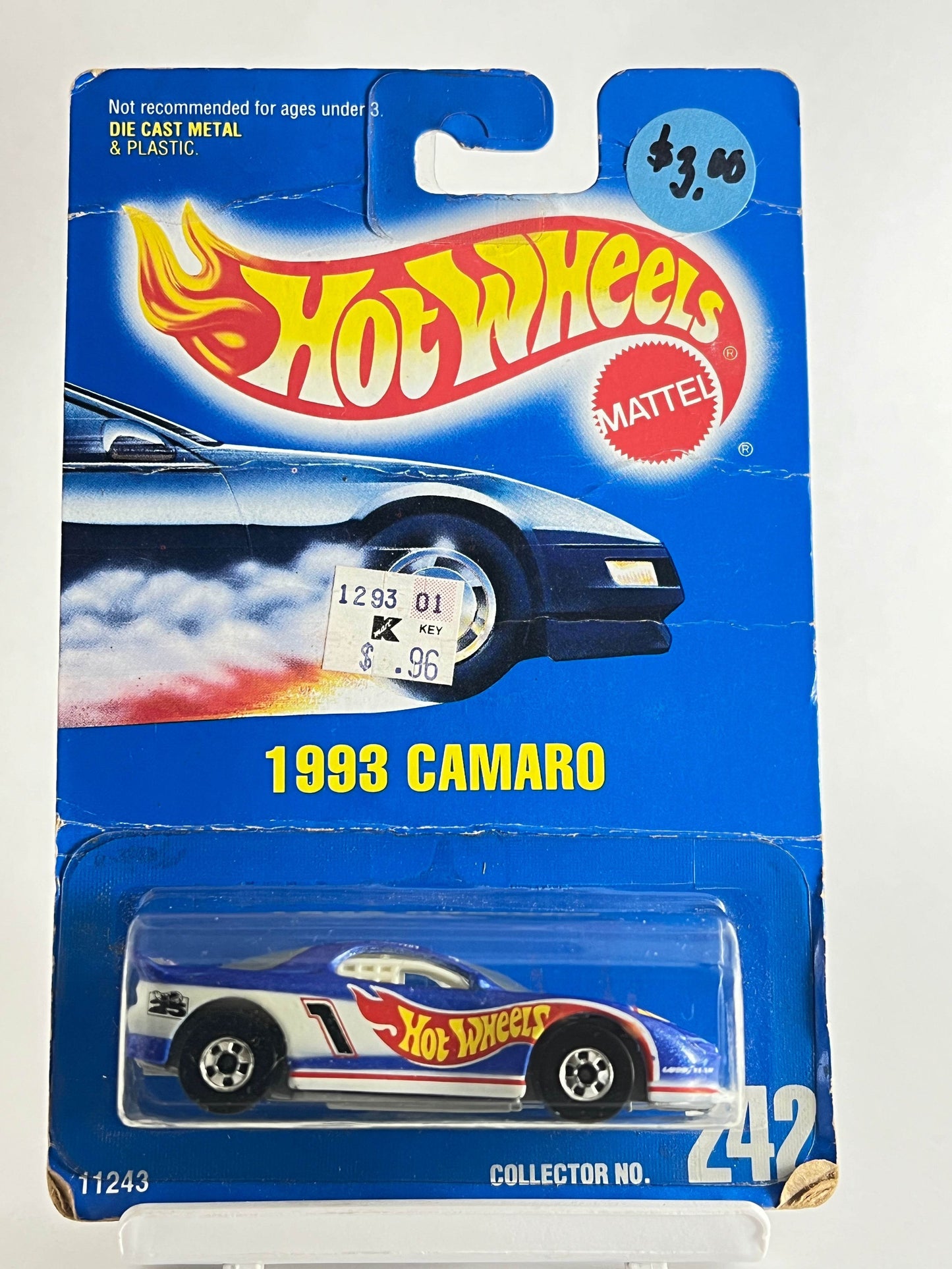 1993 CAMARO - CARD DAMAGED - 3A - Its Fun