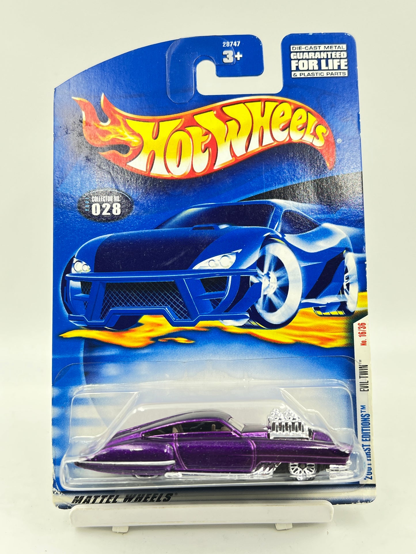 HOT WHEELS - EVIL TWIN - PURPLE - 1B