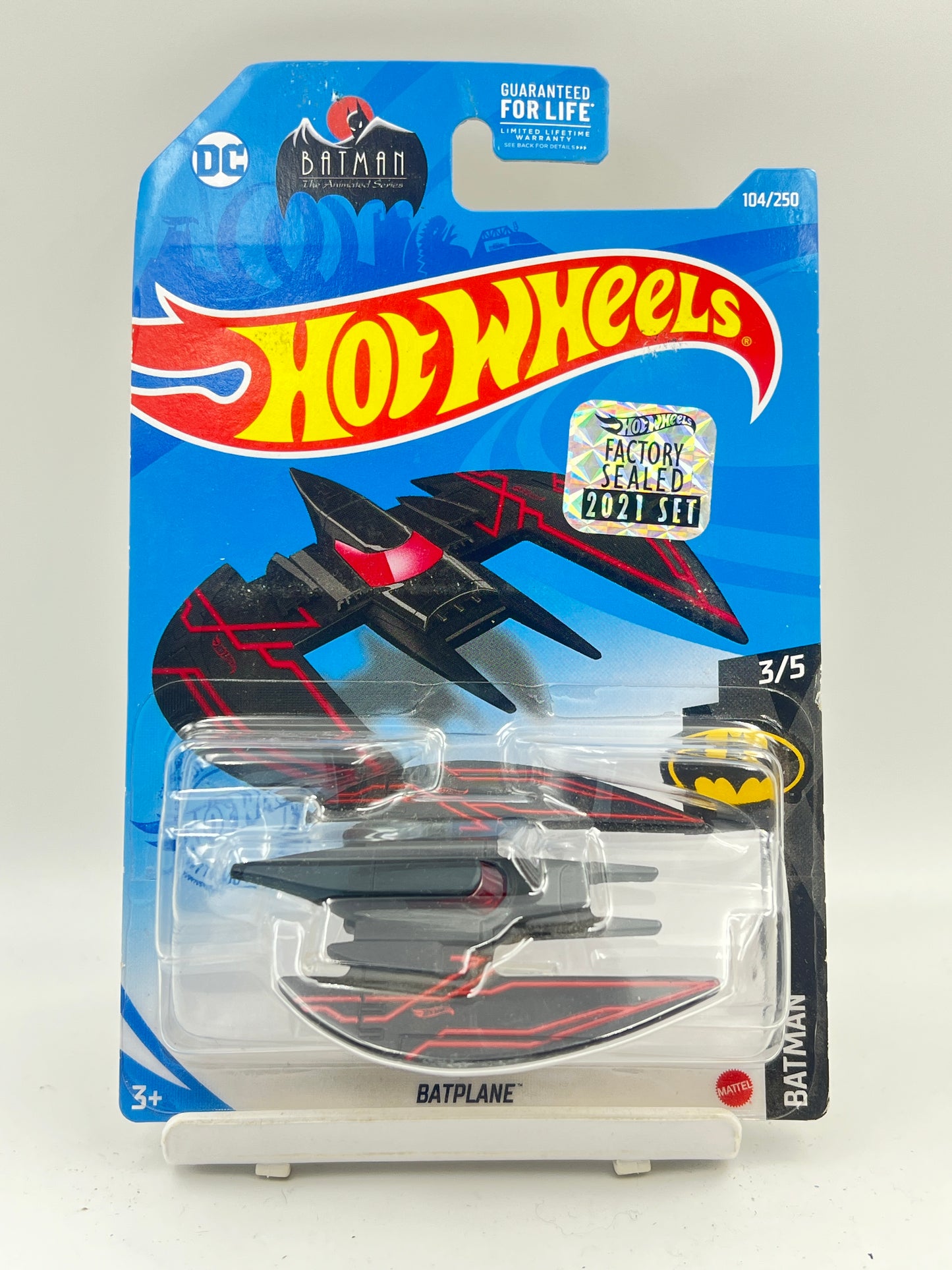 MILD SOFT EDGES - FACTORY SEALED - HOT WHEELS - BATPLANE - C2