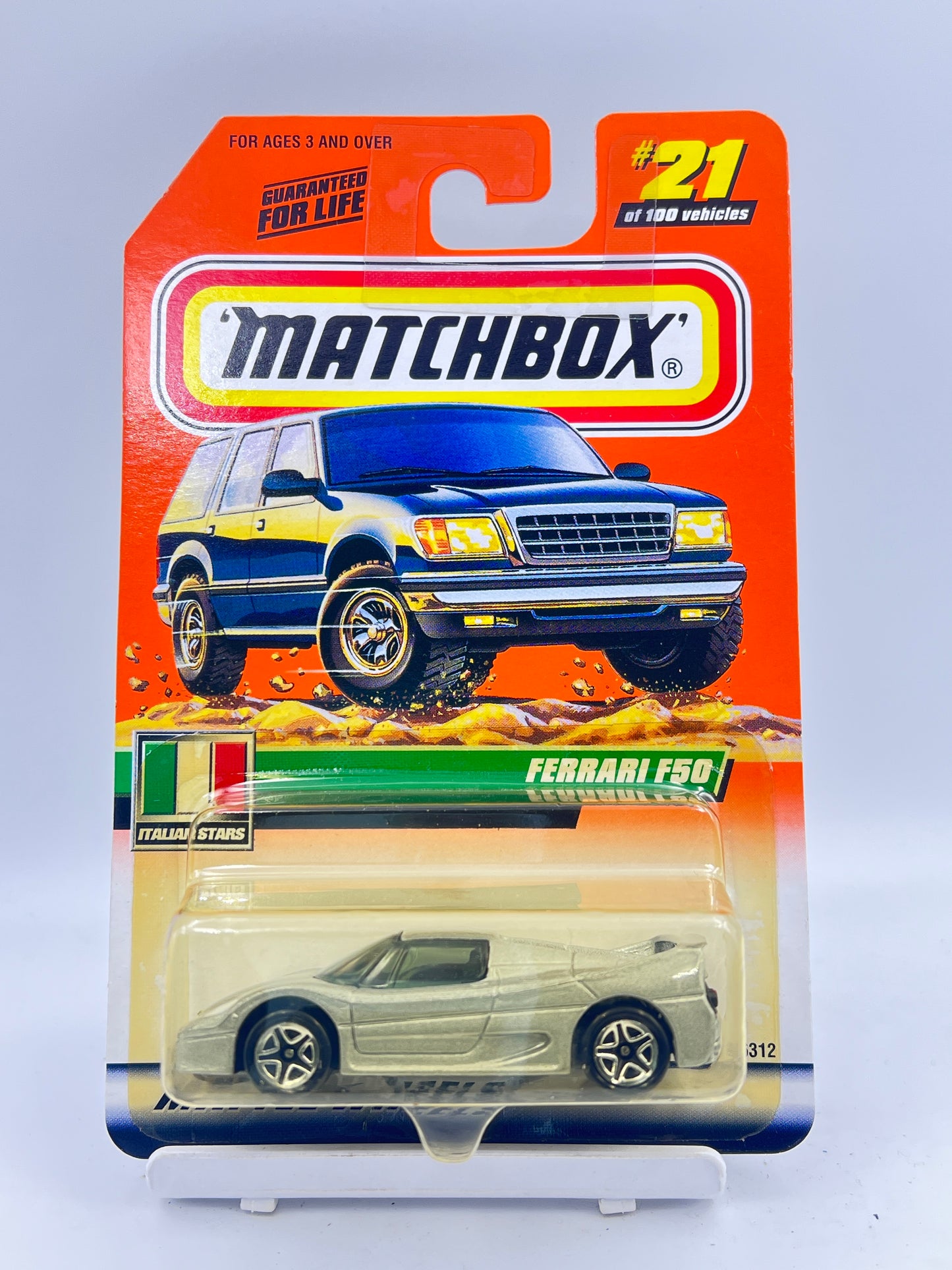 YELLOW BLISTER - MATCHBOX - FERRARI F50 - C1