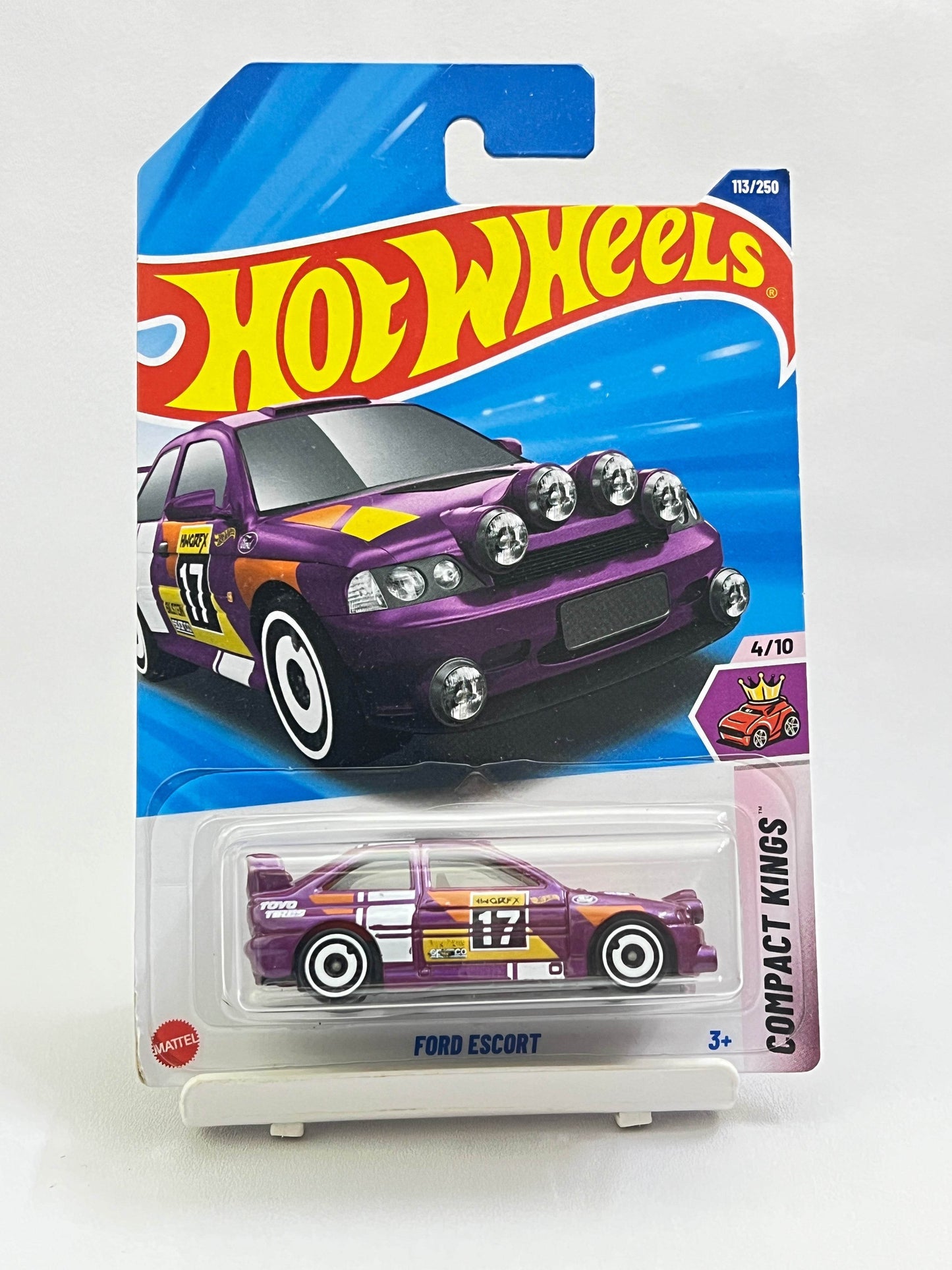 HOT WHEELS - FORD ESCORT - PURPLE - 3C - Its Fun