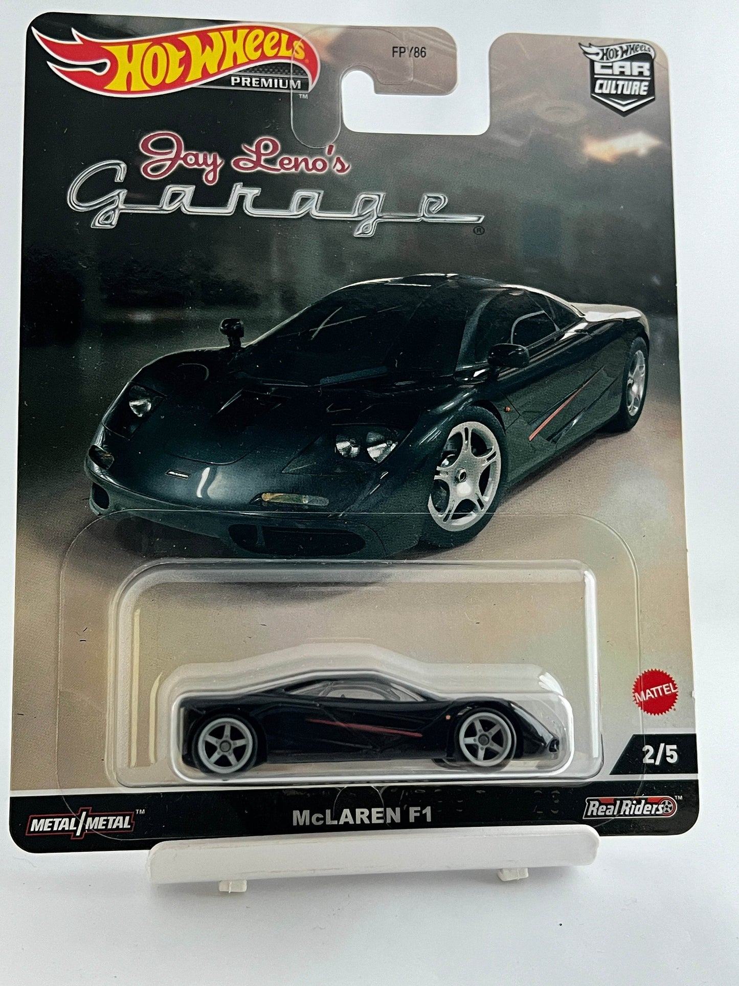 CREASED CARD - PREMIUM -JAY LENO - MCLAREN F1 -ZX4 - Its Fun