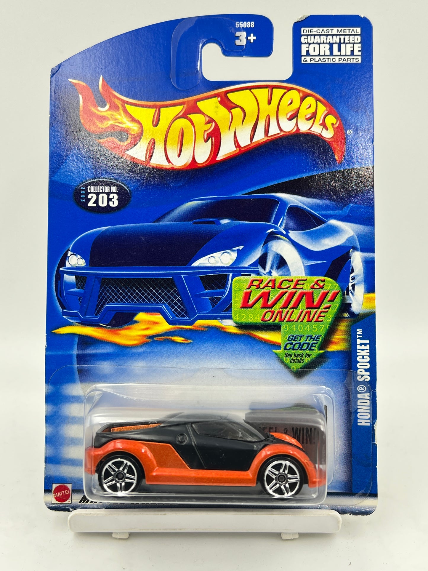 HOT WHEELS - HONDA SPOCKET - ORANGE/BLACK - 4C