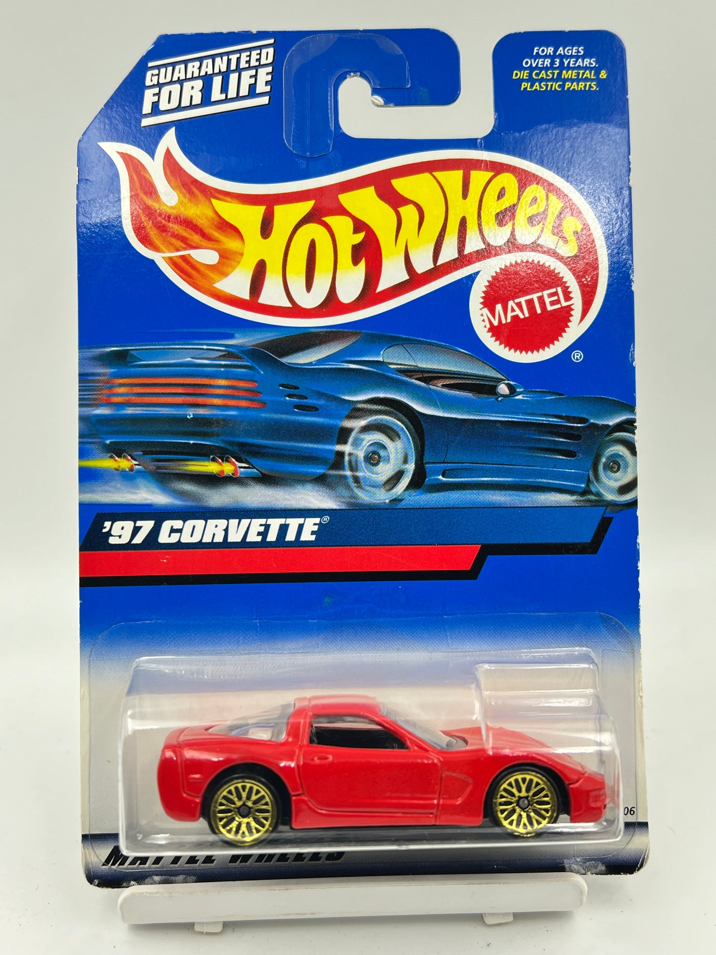 HOT WHEELS - 97 CORVETTE - RED - 6C