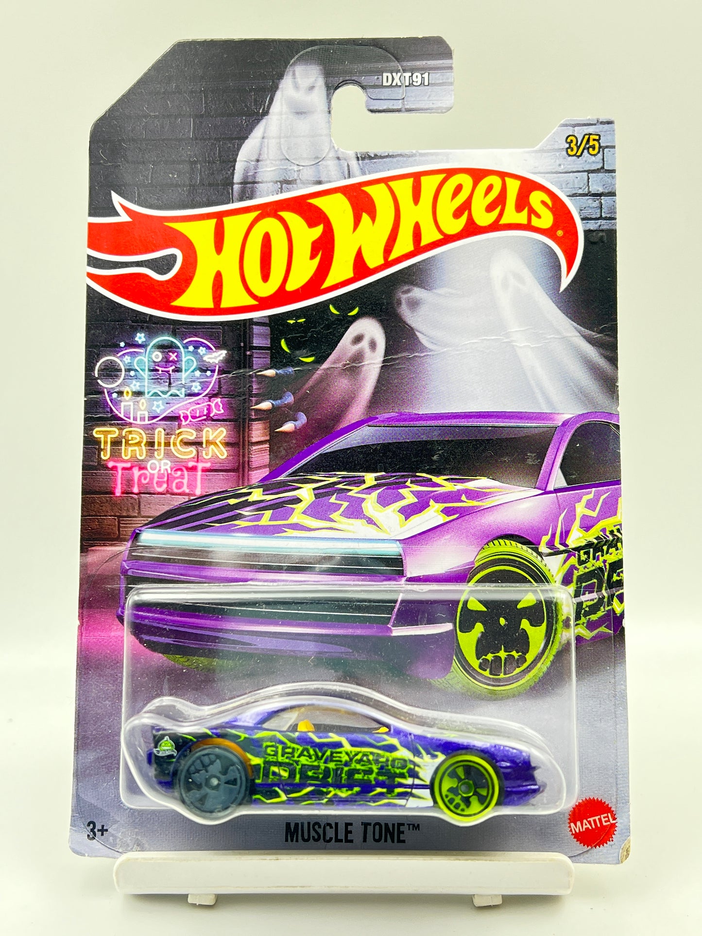 CREASED - HOT WHEELS - MUSCLE TONE - 4E