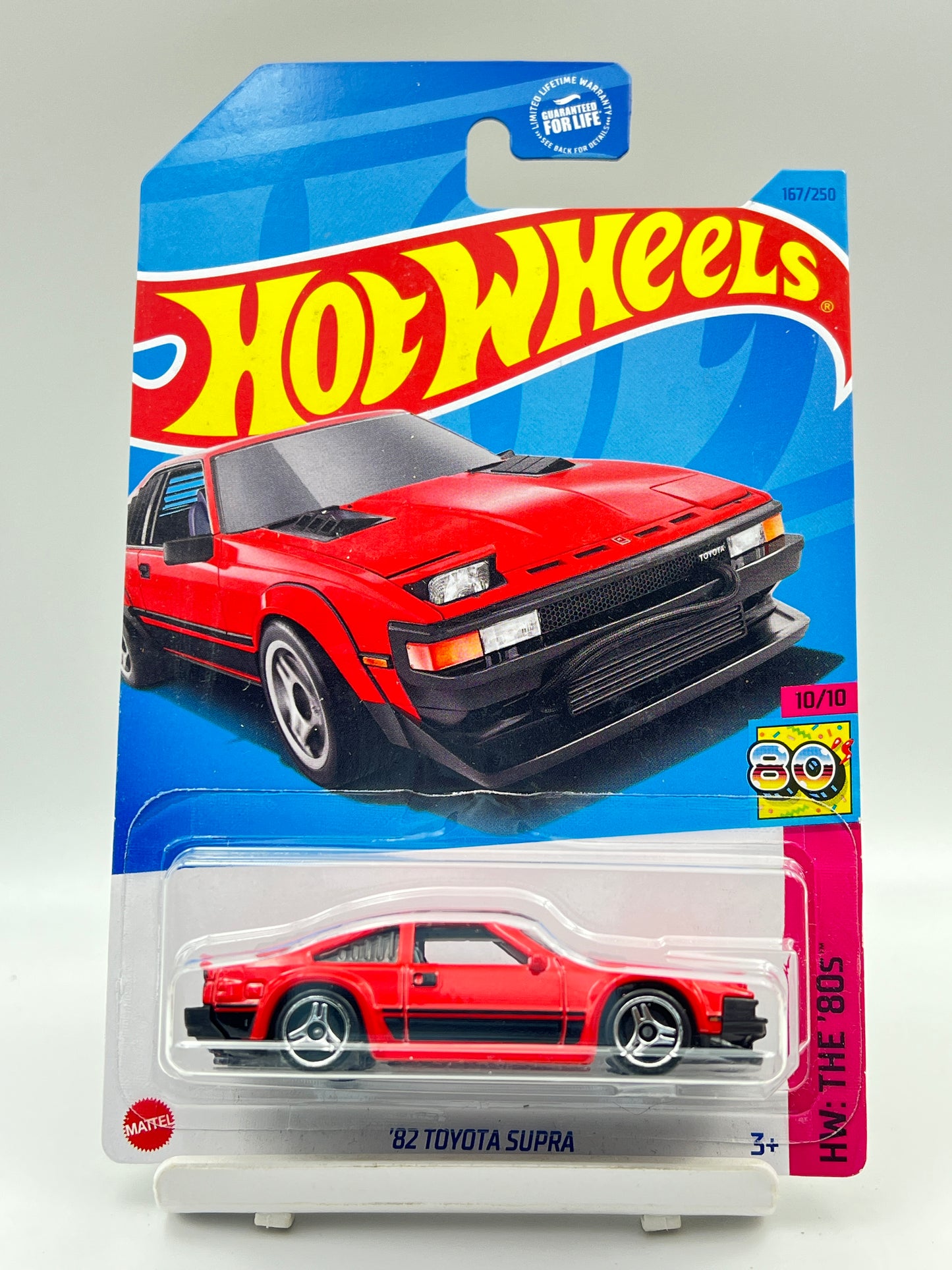 IMPORTED - HOT WHEELS - 82 TOYOTA SUPRA - RED - C2