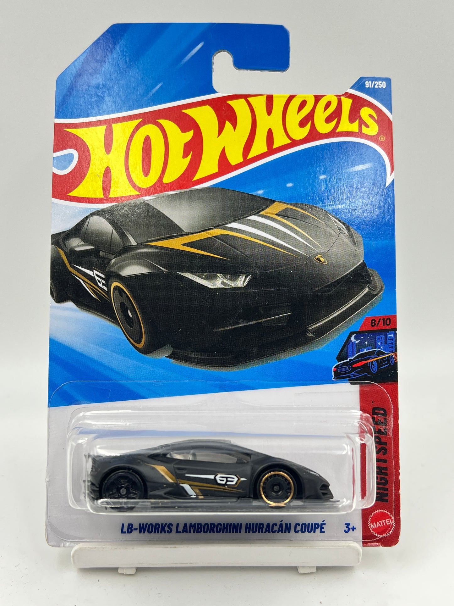 IMPORTED - HOT WHEELS - LB WORKS LAMBORGHINI HURACAN COUPE - 6D