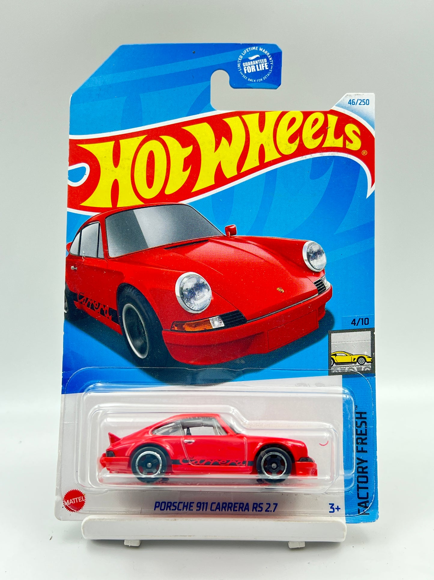 SOFT CORNERS - IMPORTED - HOT WHEELS - PORSCHE 911 CARRERA RS 2.7 - RED - C1