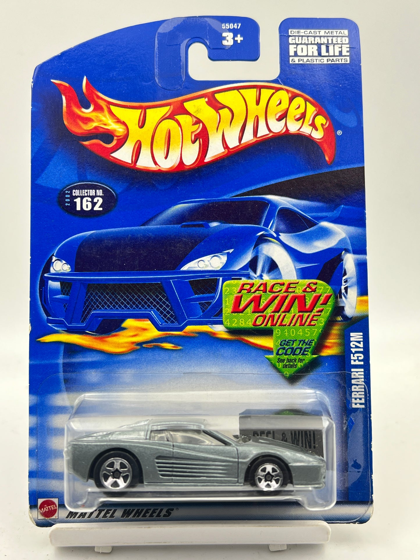 HOT WHEELS - FERRARI F512M - SILVER - 7A