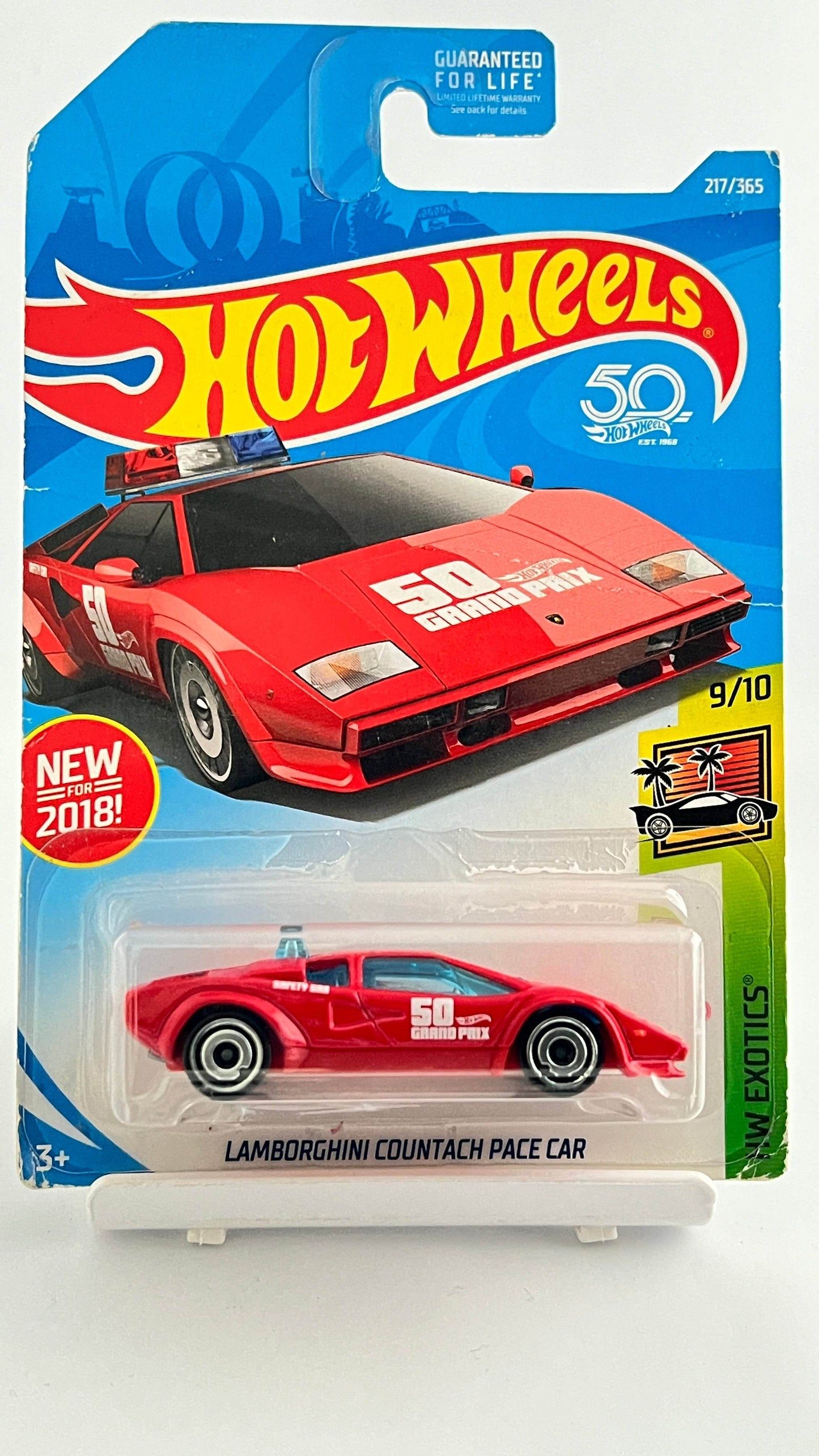 LAMBORGHINI COUNTACH PACE CAR - RED -4A - Its Fun