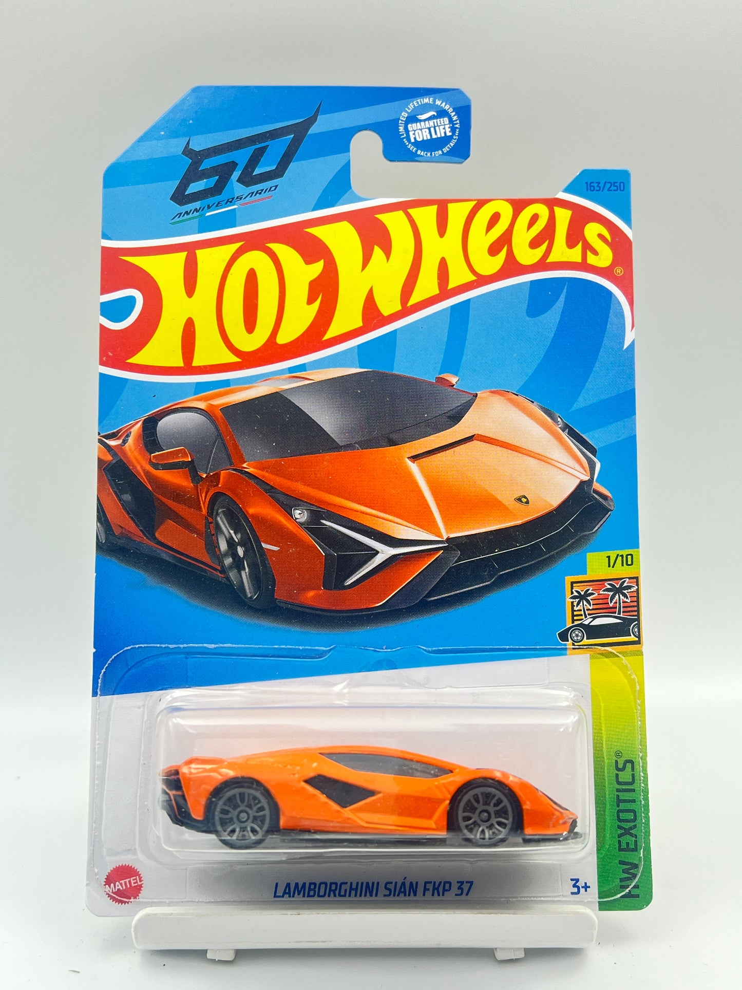 HAIRLINE CRACK - IMPORTED - HOT WHEELS - LAMBORGHINI SIAN FKP 37 - 1B