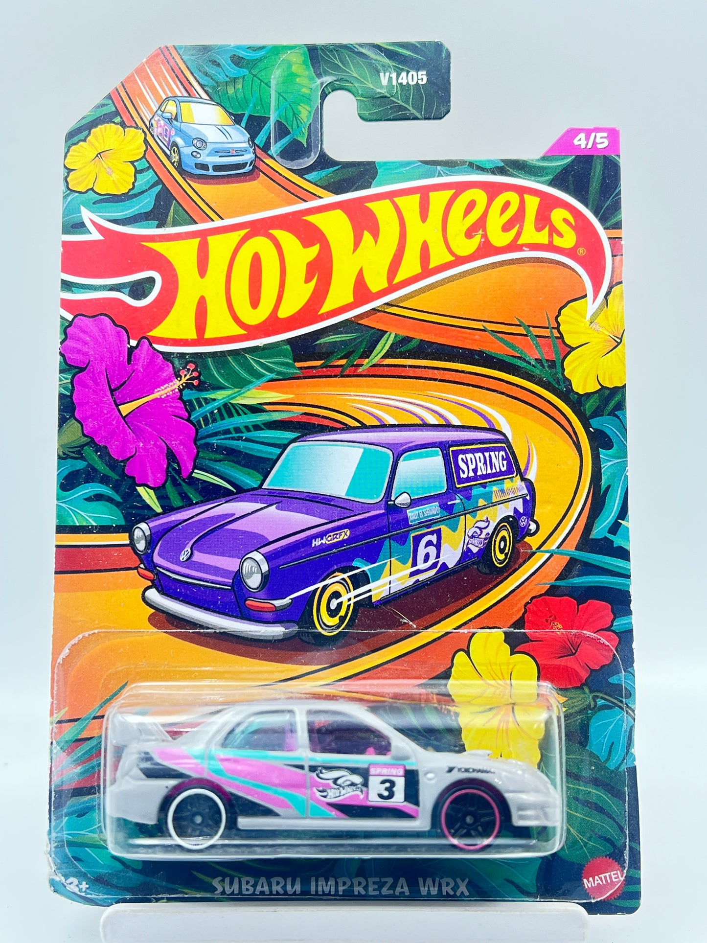CORNER CREASE - IMPORTED - HOT WHEELS - SUBARU IMPREZA WRX - 1D