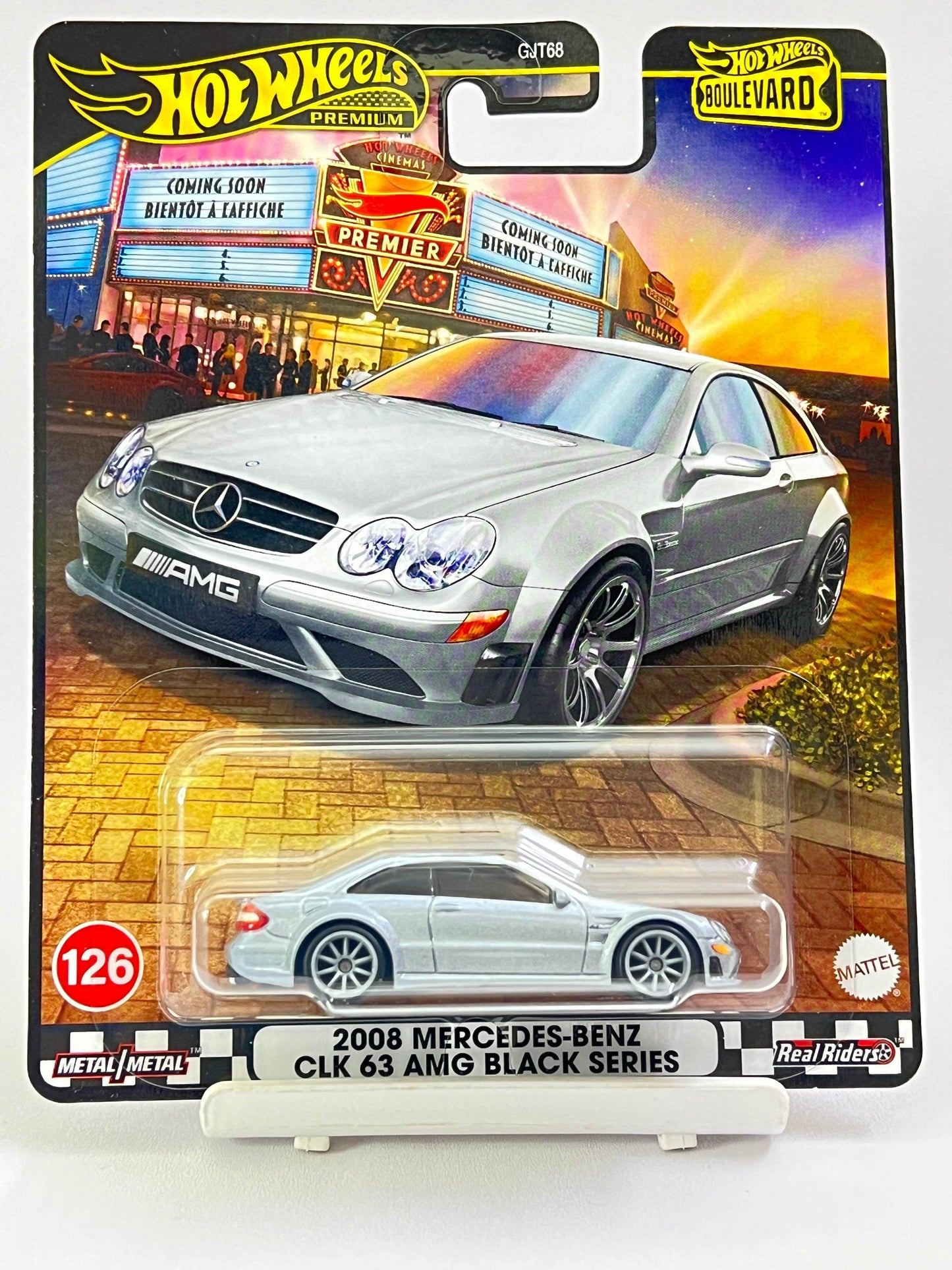 HOT WHEELS - PREMIUM - 2008 MERCEDES BENZ CLK 63 AMG BLACK SERIES - 5B - Its Fun