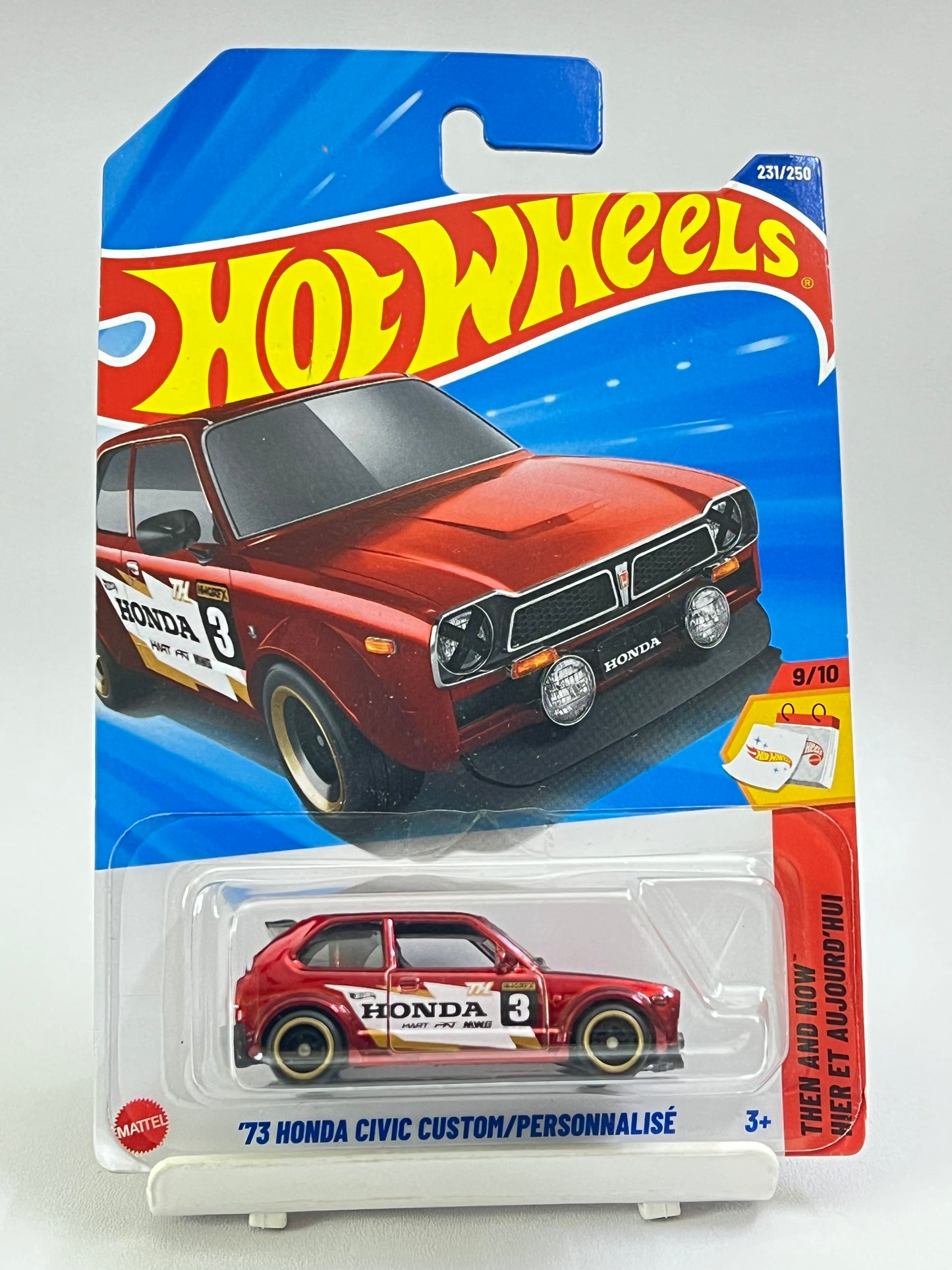 SUPER TREASURE HUNT - HOT WHEELS - 73 HONDA CIVIC CUSTOM - ZX1 (FREE PROTECTOR)