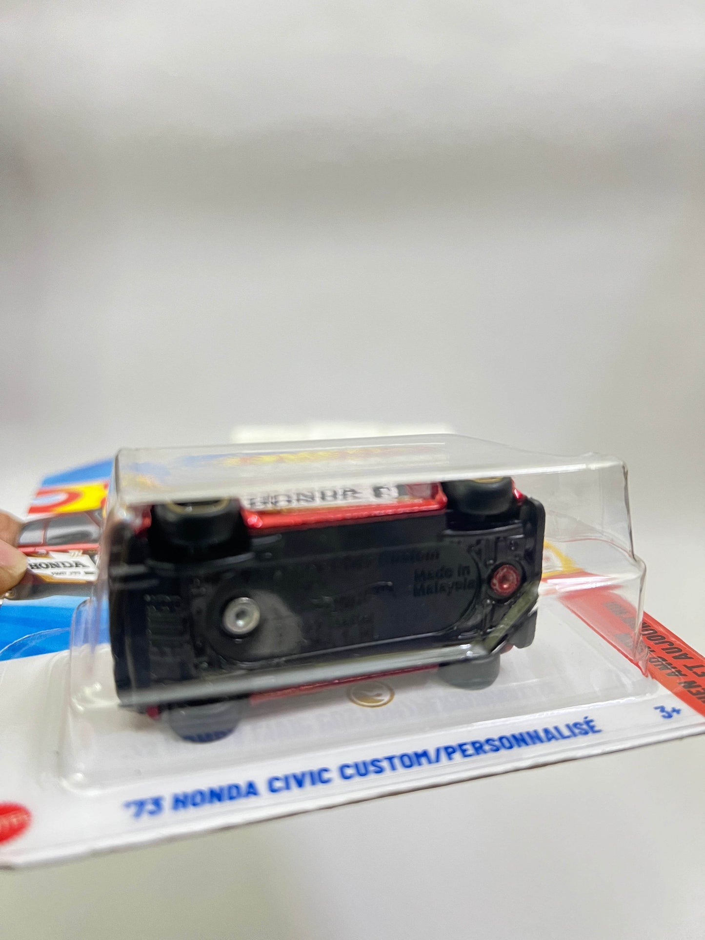 SUPER TREASURE HUNT - HOT WHEELS - 73 HONDA CIVIC CUSTOM - (FREE PROTECTOR) - Its Fun