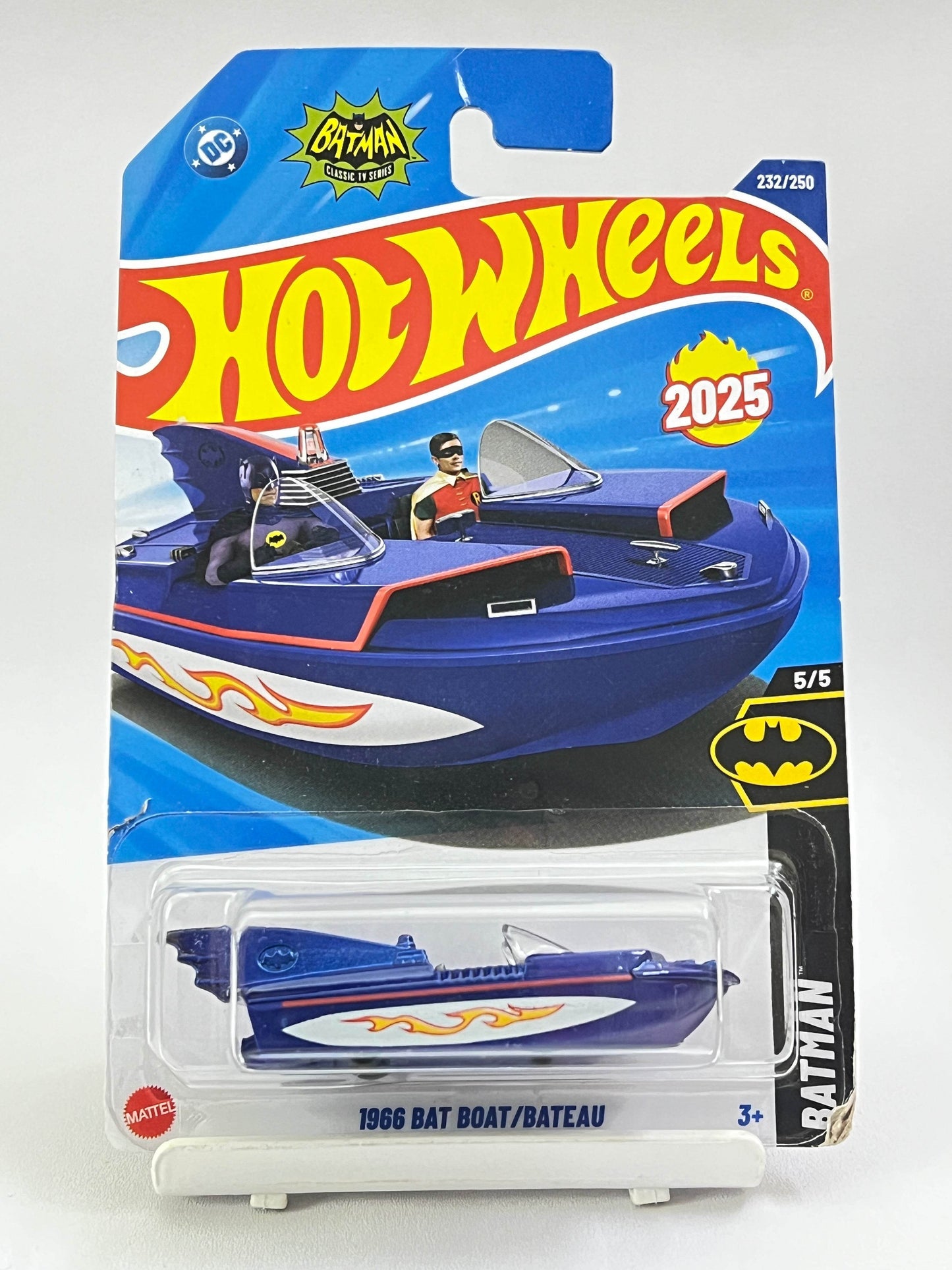 CREASED CARD - HOT WHEELS - 1966 BAT BOAT - 4F - Its Fun
