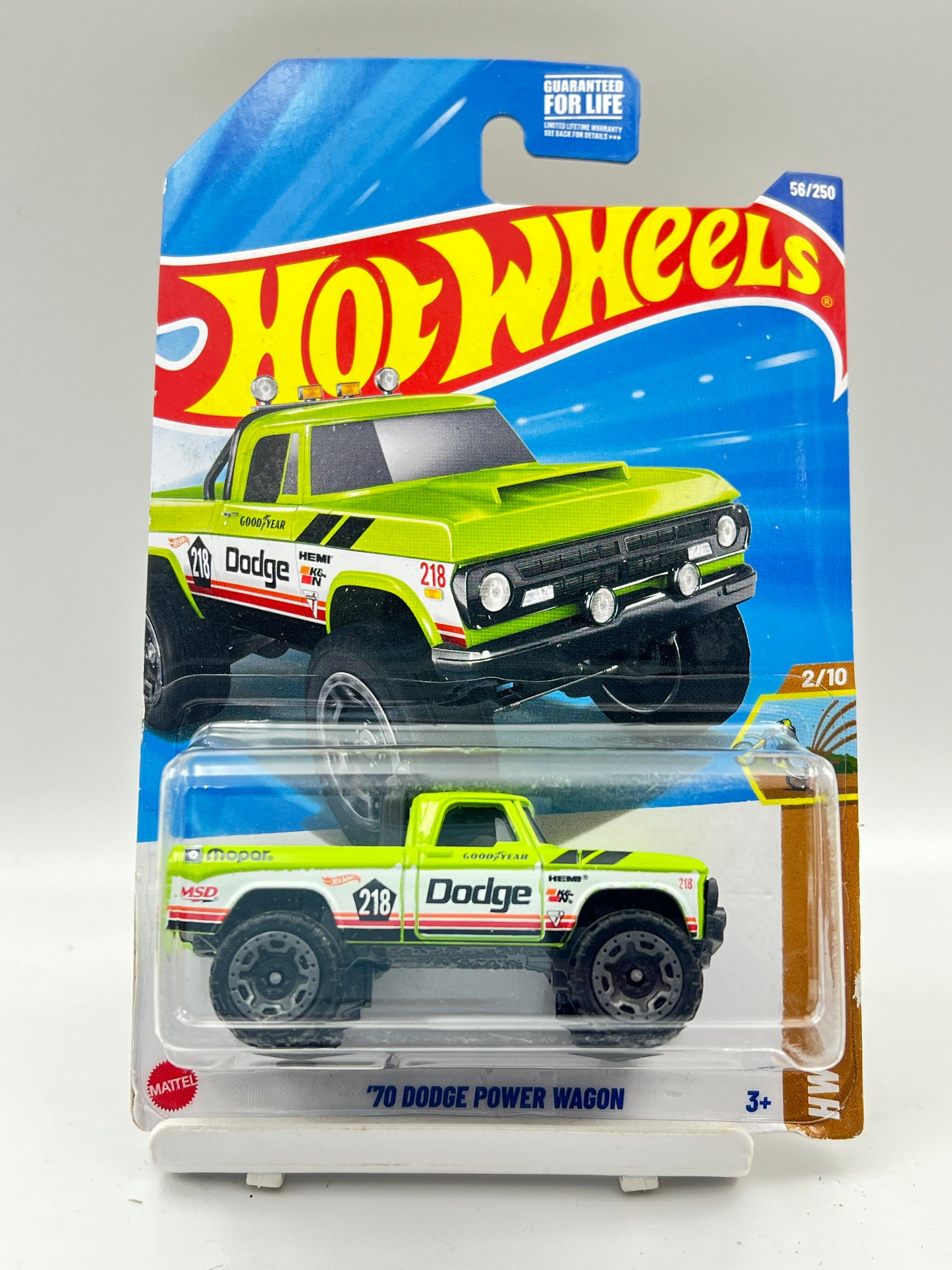 IMPORTED - HOT WHEELS - 70 DODGE POWER WAGON - 2B