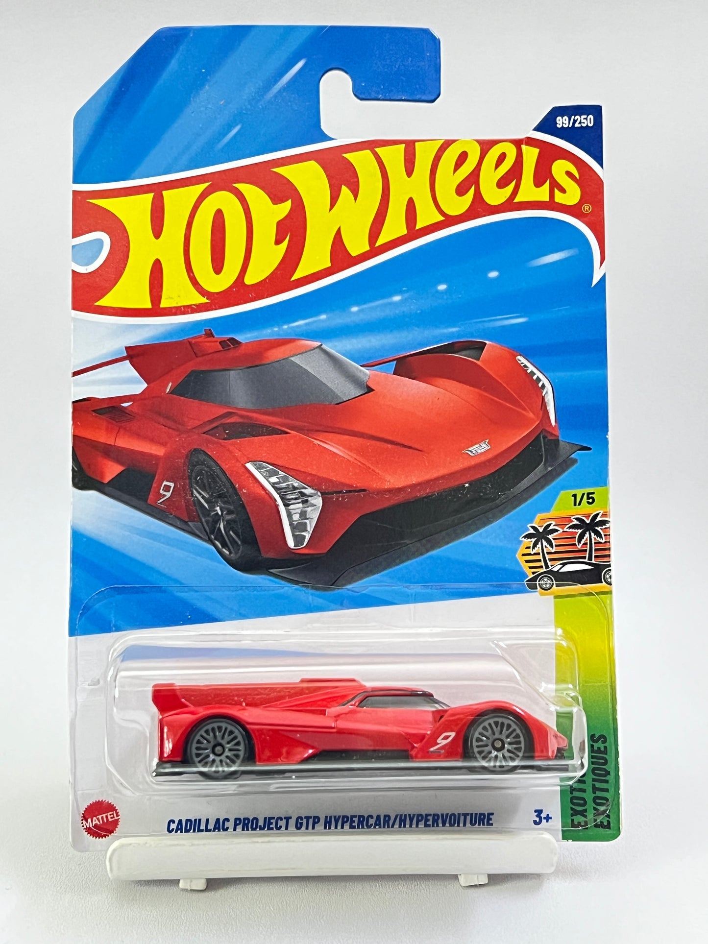 HOT WHEELS - CADILLAC PROJECT GTP HYPERCAR - RED - 4C
