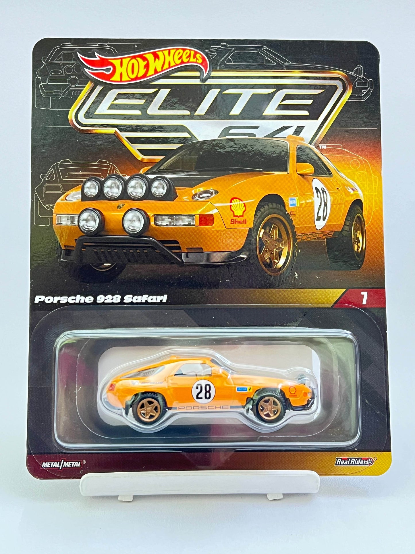HOT WHEELS - ELITE64 - PORSCHE 928 SAFARI - COMES WITH PROTECTOR - Its Fun