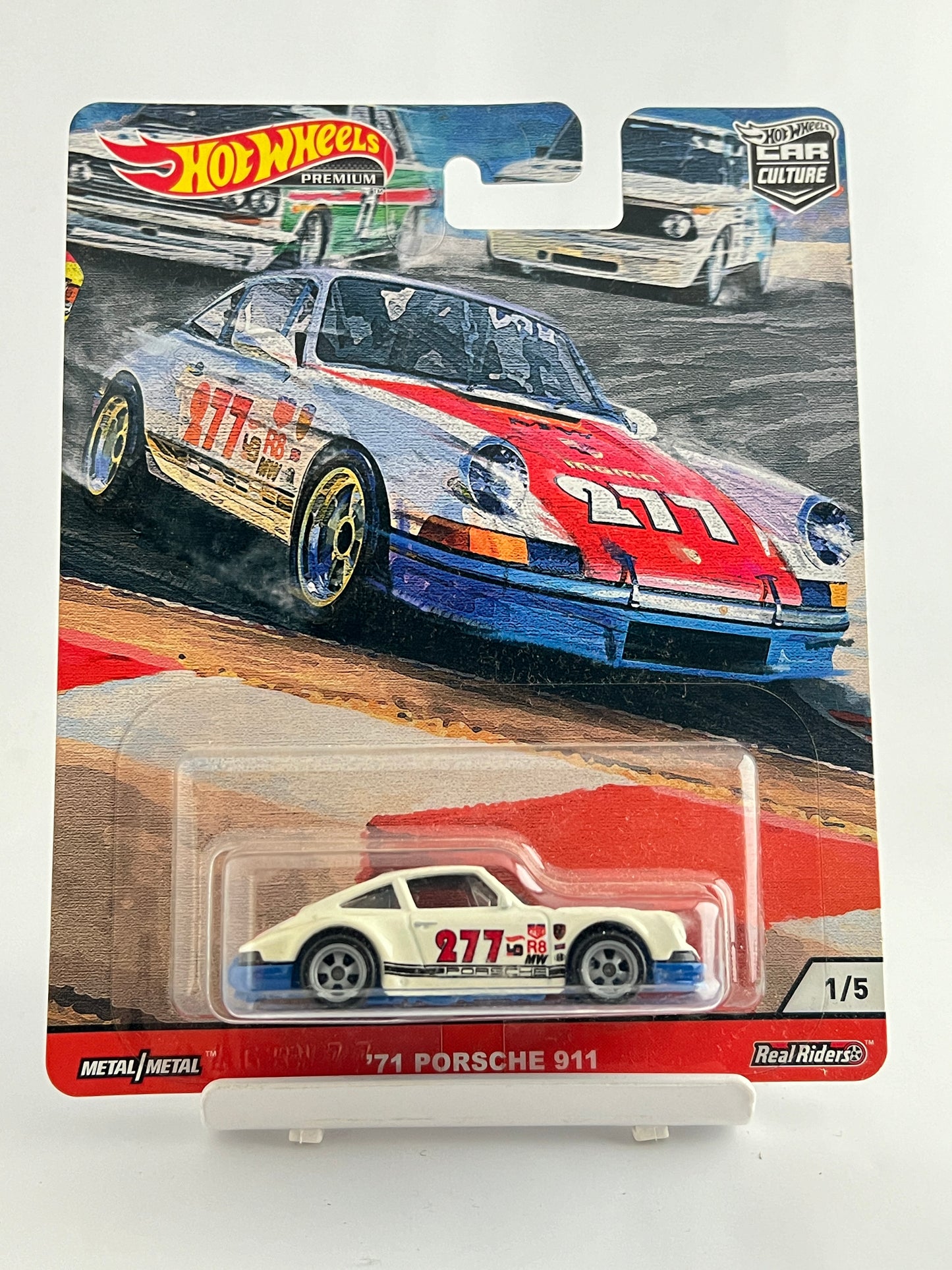 HOT WHEELS PREMIUM - 71 PORSCHE 911 - 5B - Its Fun- Hot wheels - matchbox - diecast