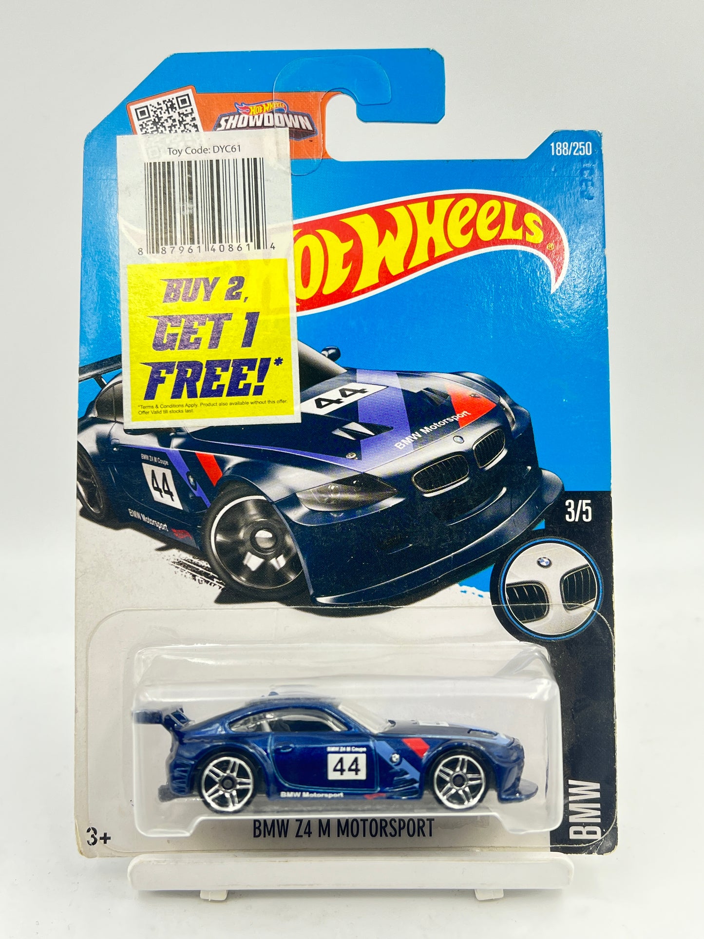 HOT WHEELS - BMW Z4 M MOTORSPORT - 3B