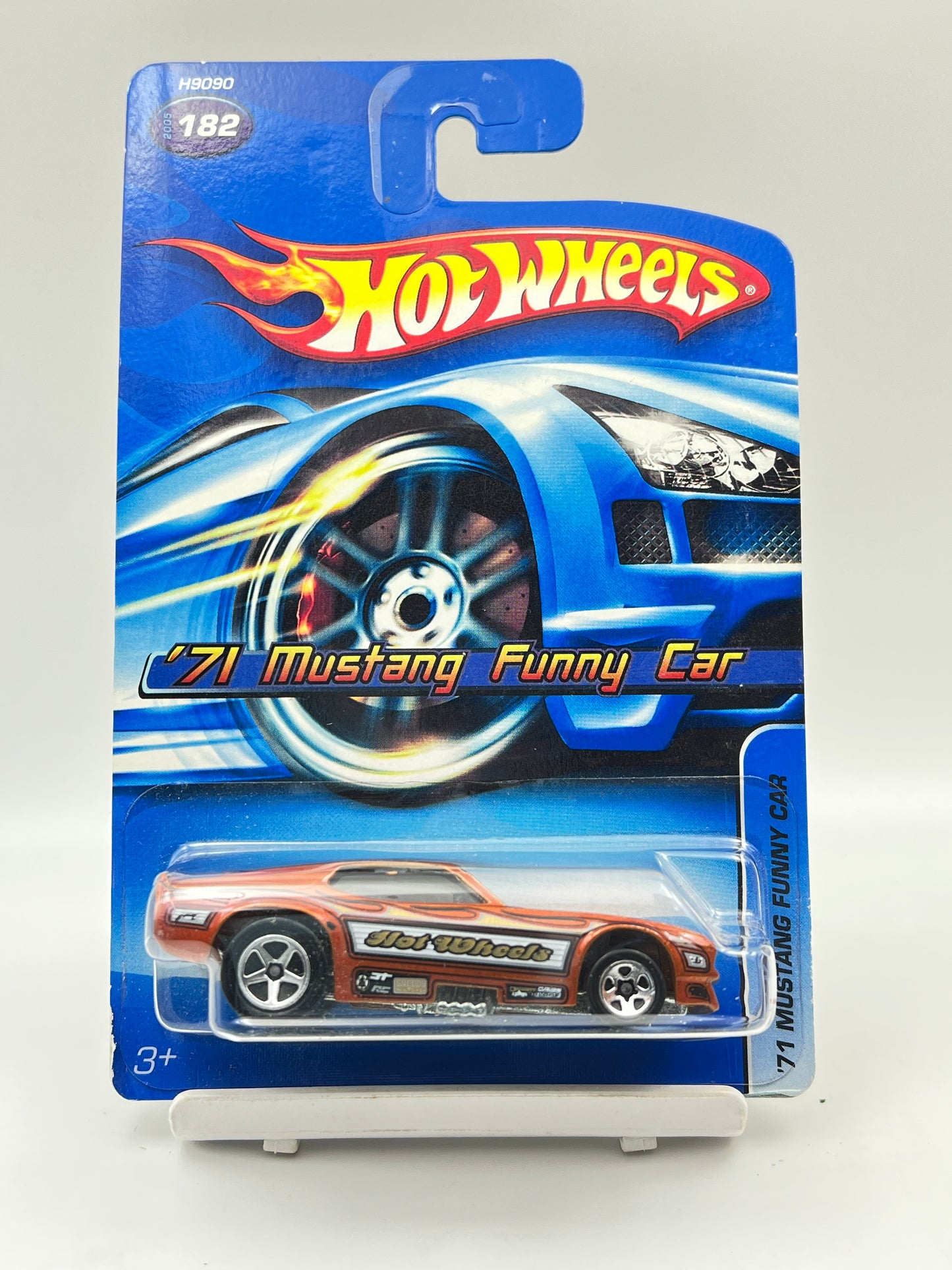 FULL METAL - HOT WHEELS - OPENABLE - HEAVY - IMPORTED - HOT WHEELS - 71 MUSTANG FUNNY CAR - BROWN - 1B