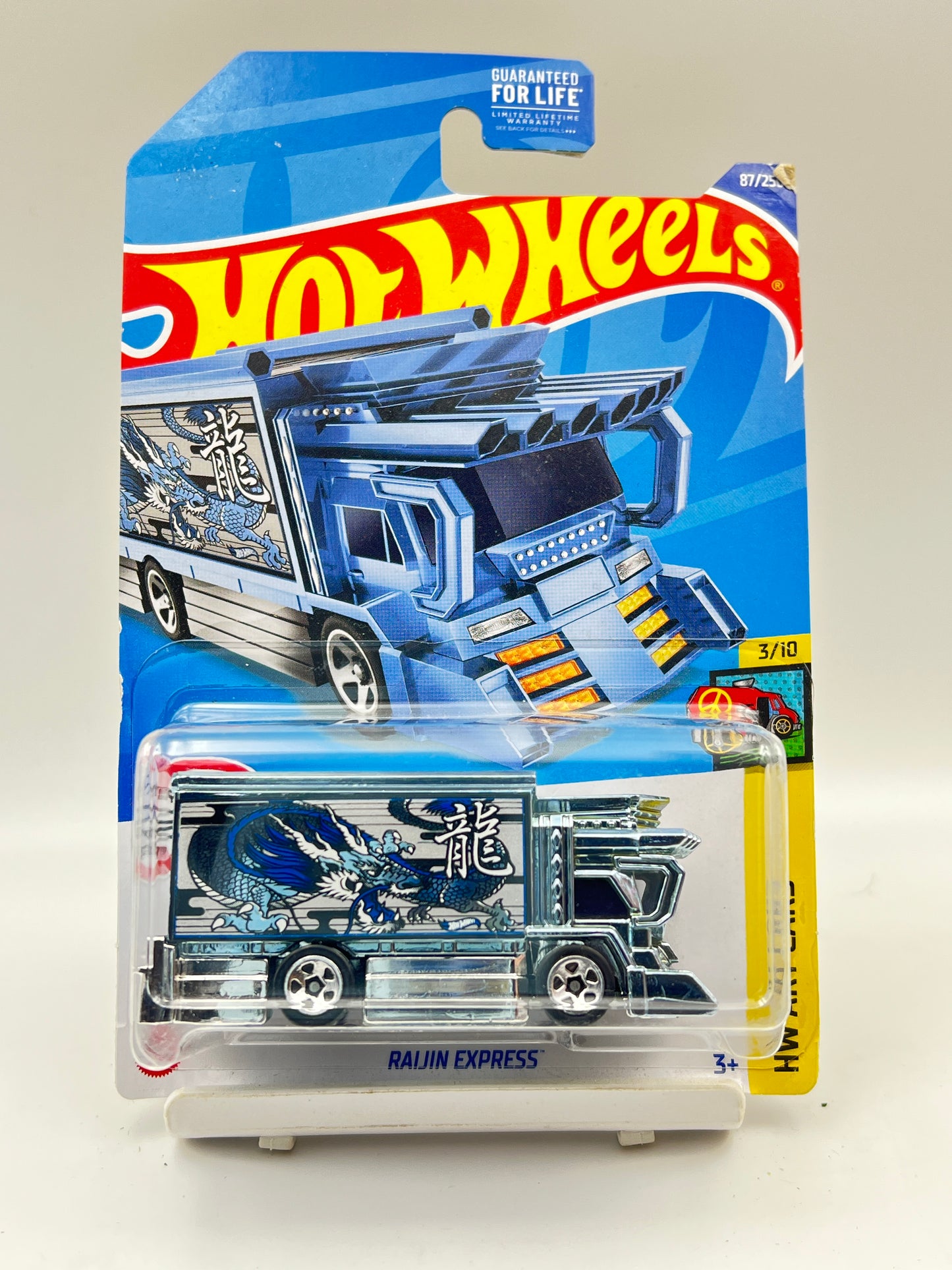 SOFT CORNERS - IMPORTED - HOT WHEELS - RAIJIN EXPRESS - 3B