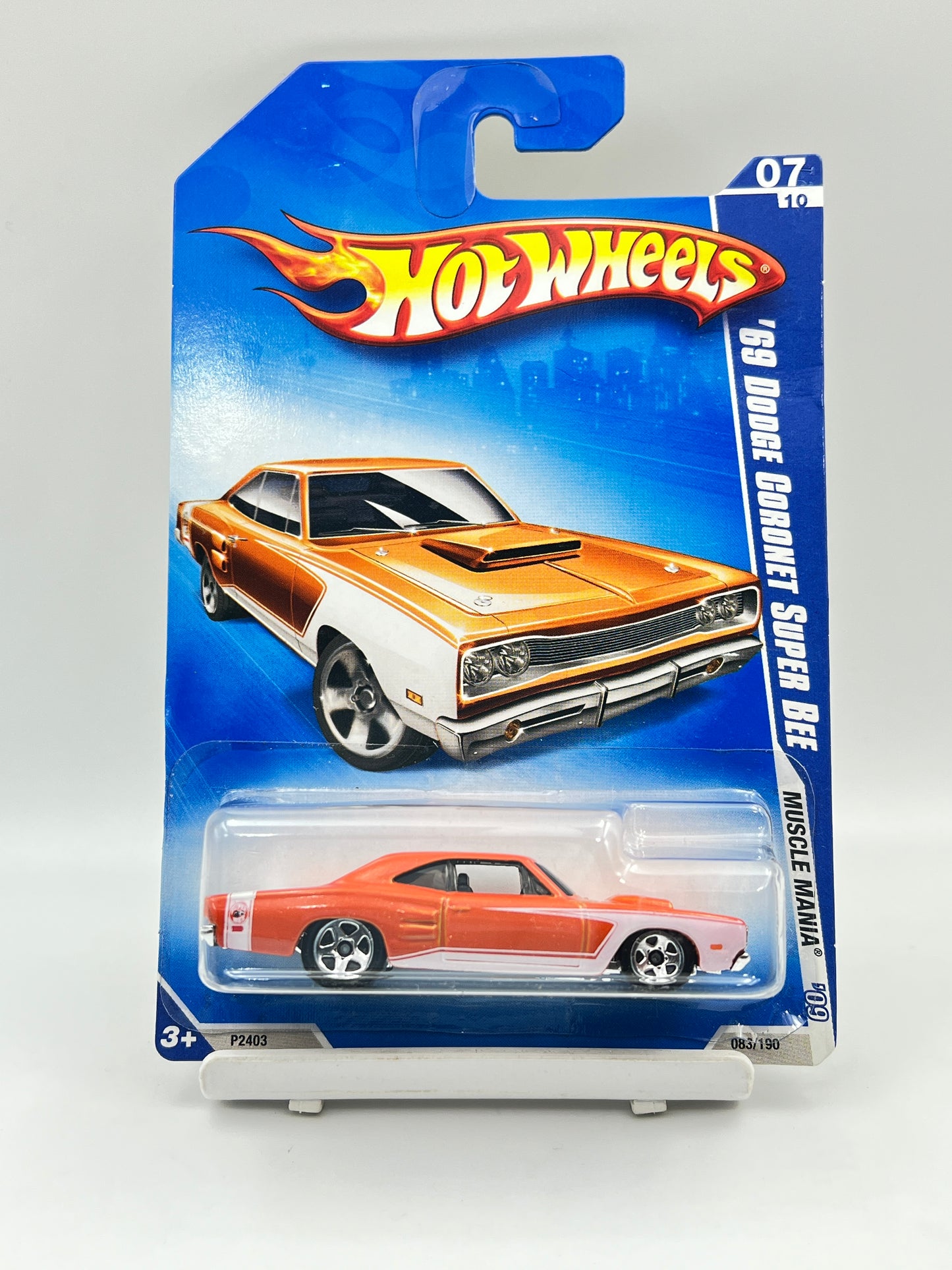 IMPORTED - HOT WHEELS - 69 DODGE CORONET SUPER BEE - 3A