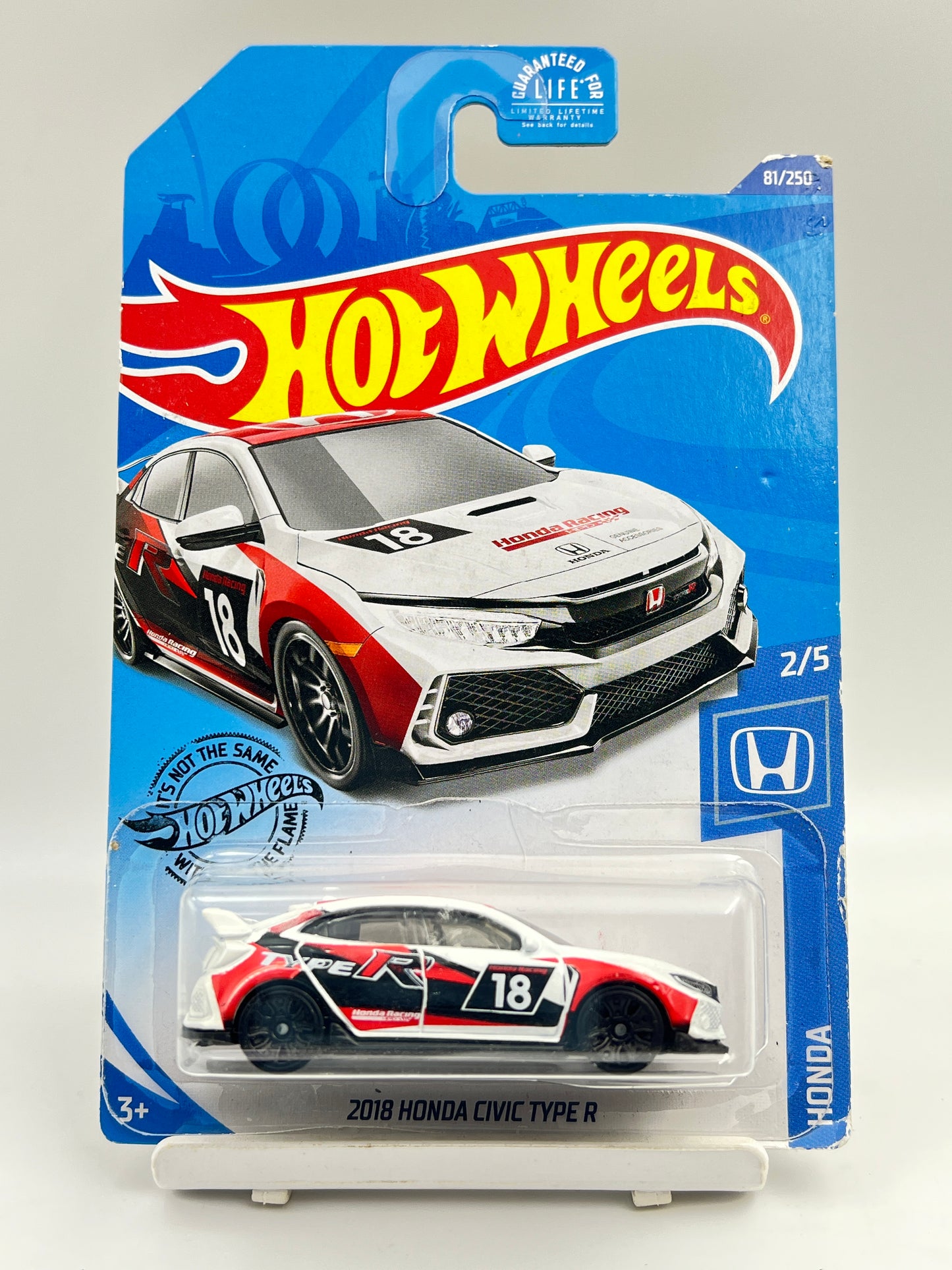 IMPORTED - HOT WHEELS - 2018 HONDA CIVIC TYPE R - 1D