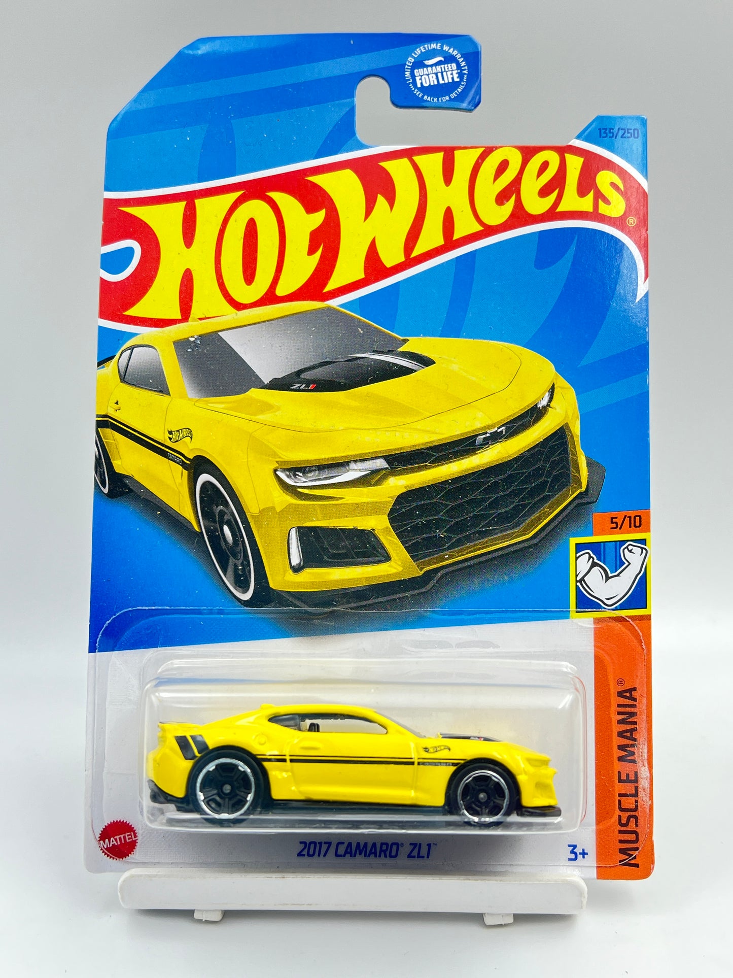 IMPORTED - HOT WHEELS - 2017 CAMARO ZL1 - YELLOW - 3C