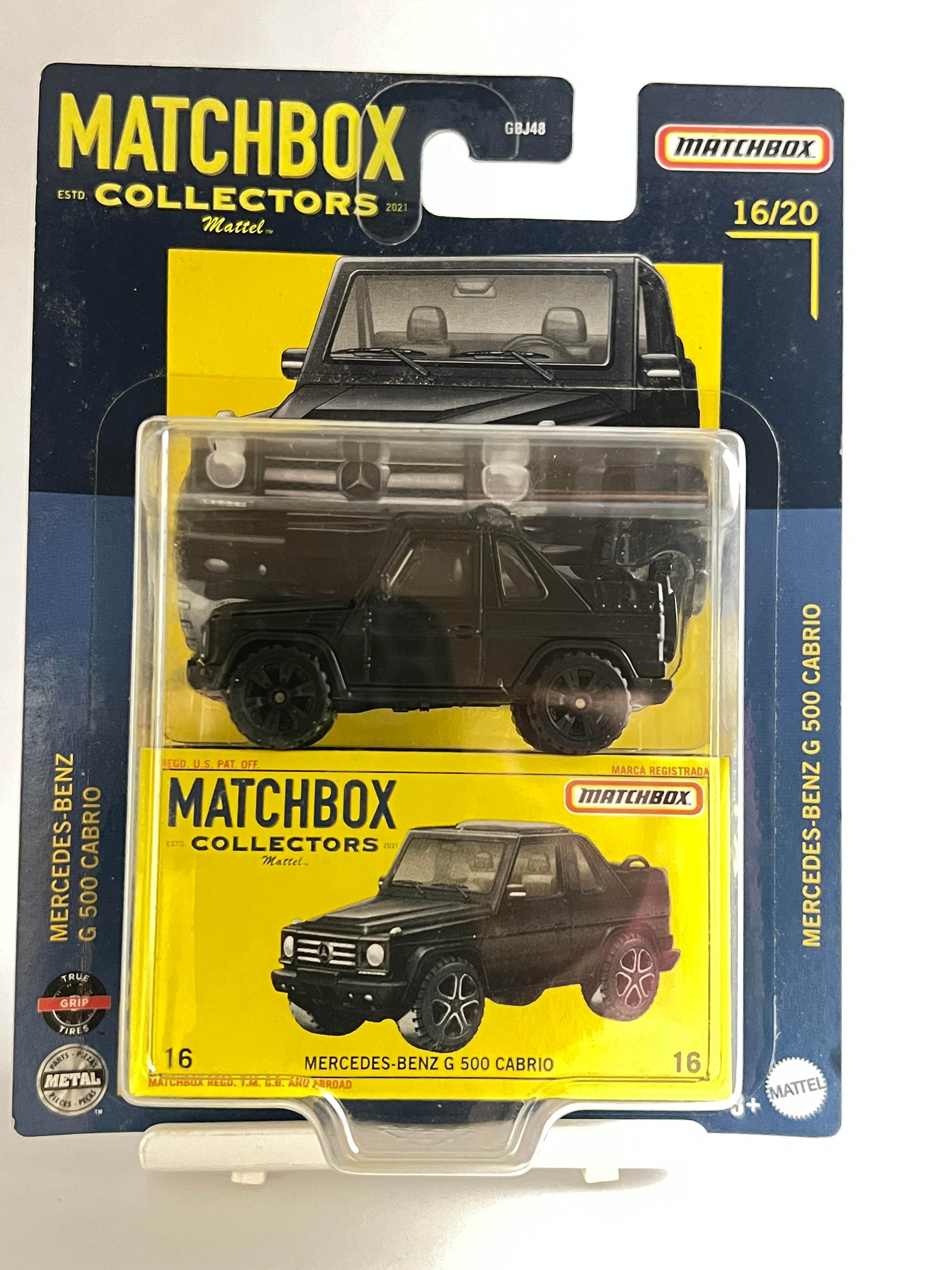 Voiture Miniature Matchbox Mercedes-Benz G500 2015 - Échelle 1:64, Occasion, De Collection