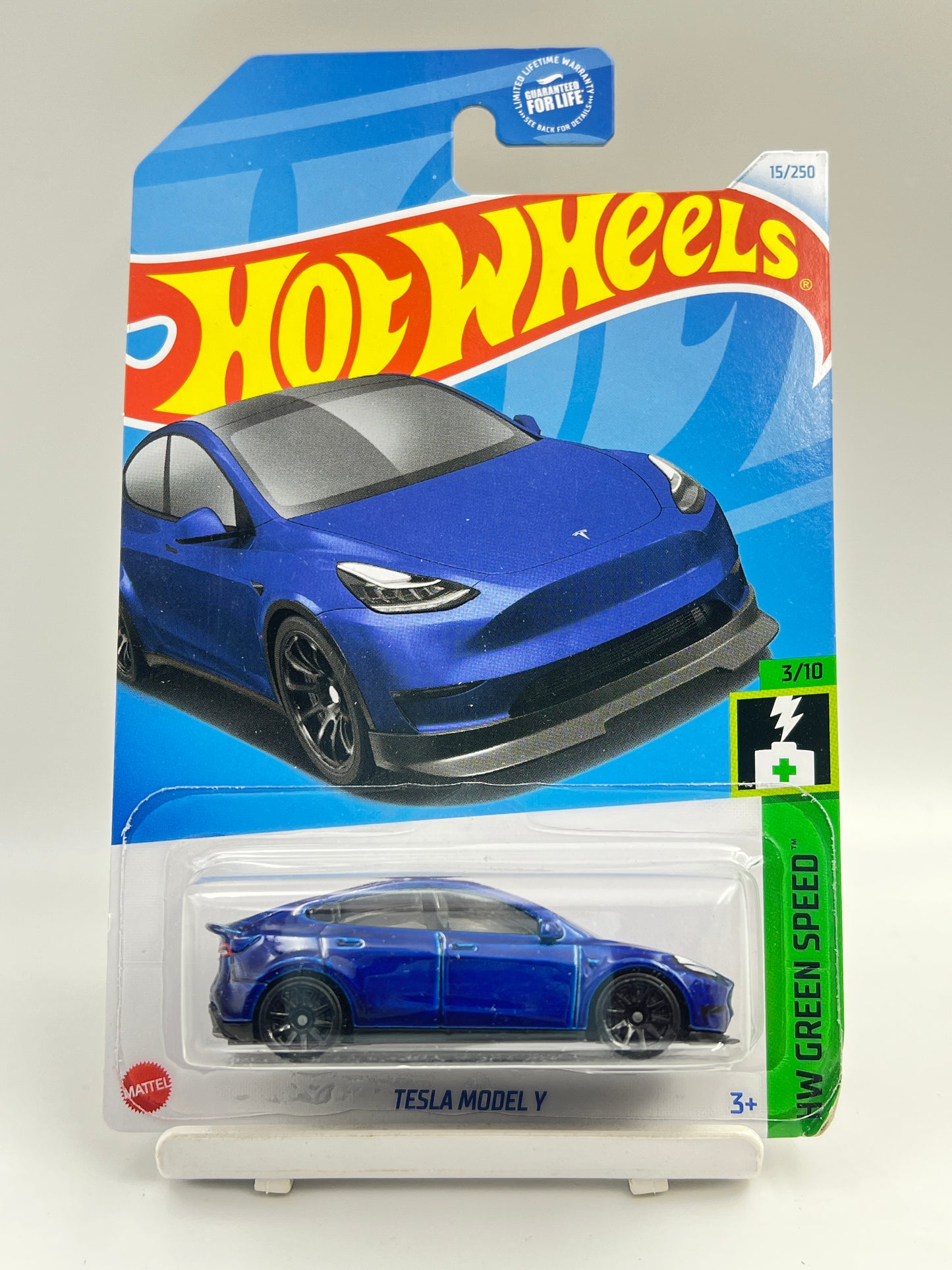 IMPORTED - HOT WHEELS - TESLA MODEL Y - BLUE - 3B