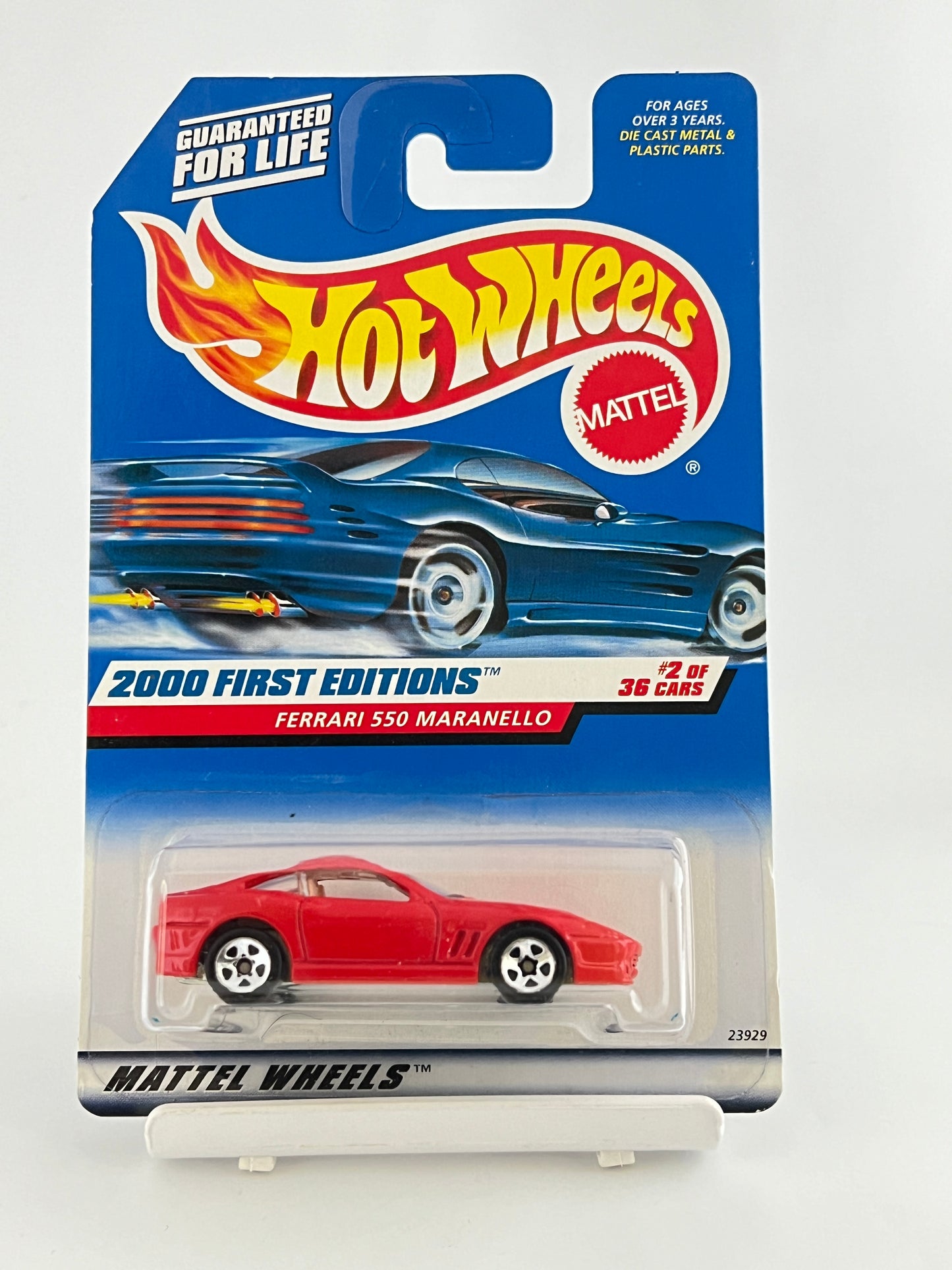 FERRARI 550 MARANELLO - RED - Its Fun- Hot wheels - matchbox - diecast