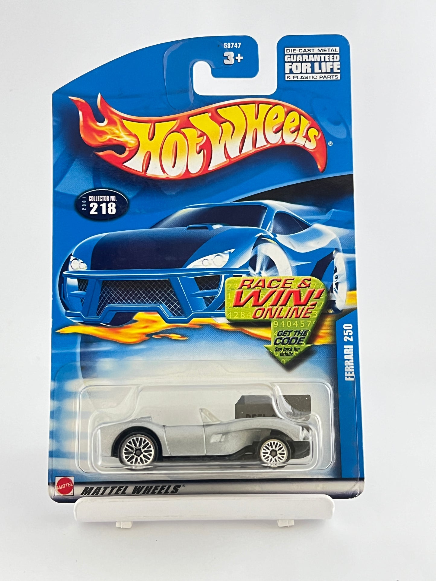 FERRARI 250 GREY -3C - Its Fun- Hot wheels - matchbox - diecast