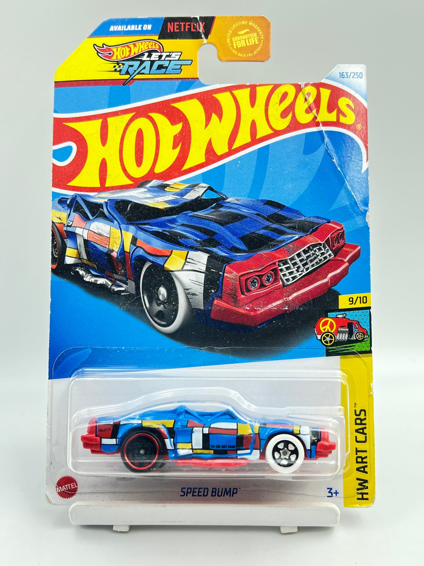 CREASED - IMPORTED - HOT WHEELS - SPEED BUMP - 4B