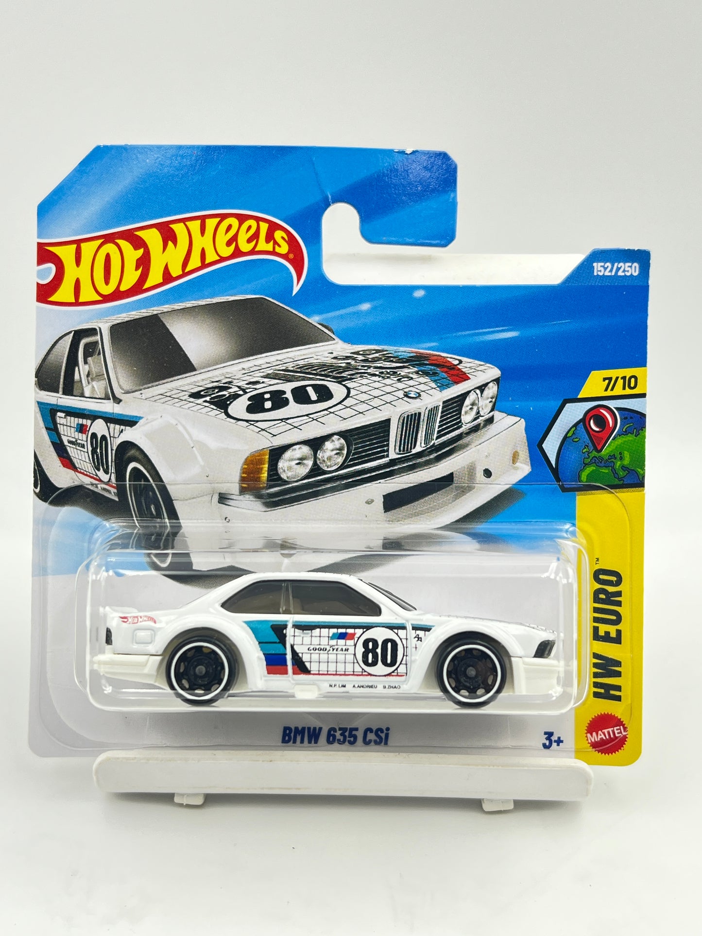 HOT WHEELS - BMW 635 CSI - WHITE - 7A