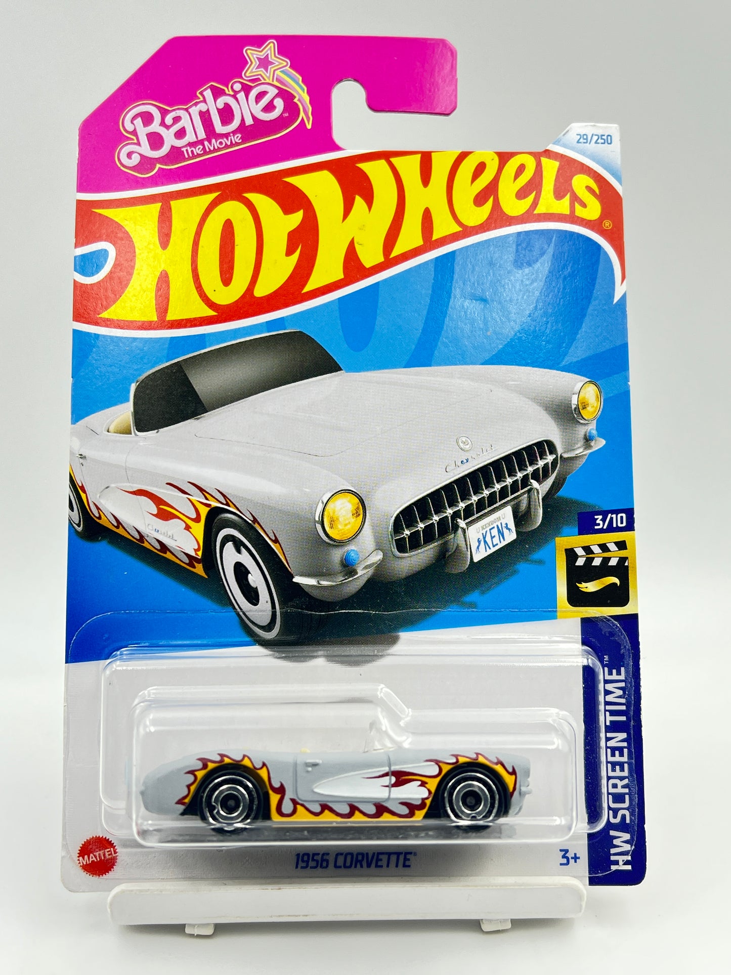 HOT WHEELS - 1956 CORVETTE - BARBIE - 4B