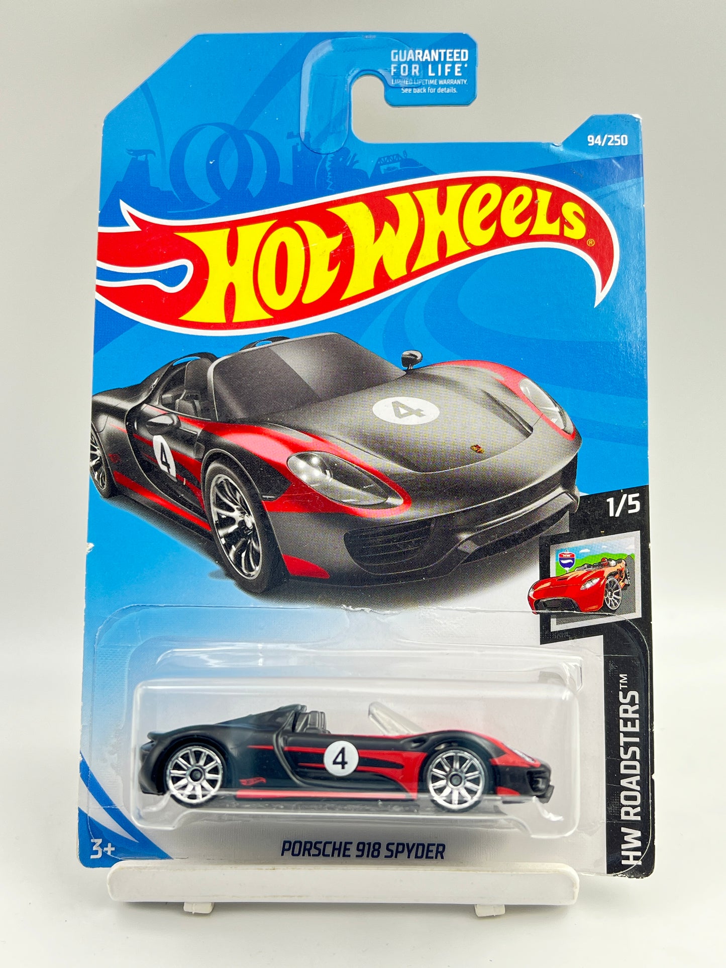 IMPORTED - HOT WHEELS - PORSCHE 918 SPYDER - RARE - 4D