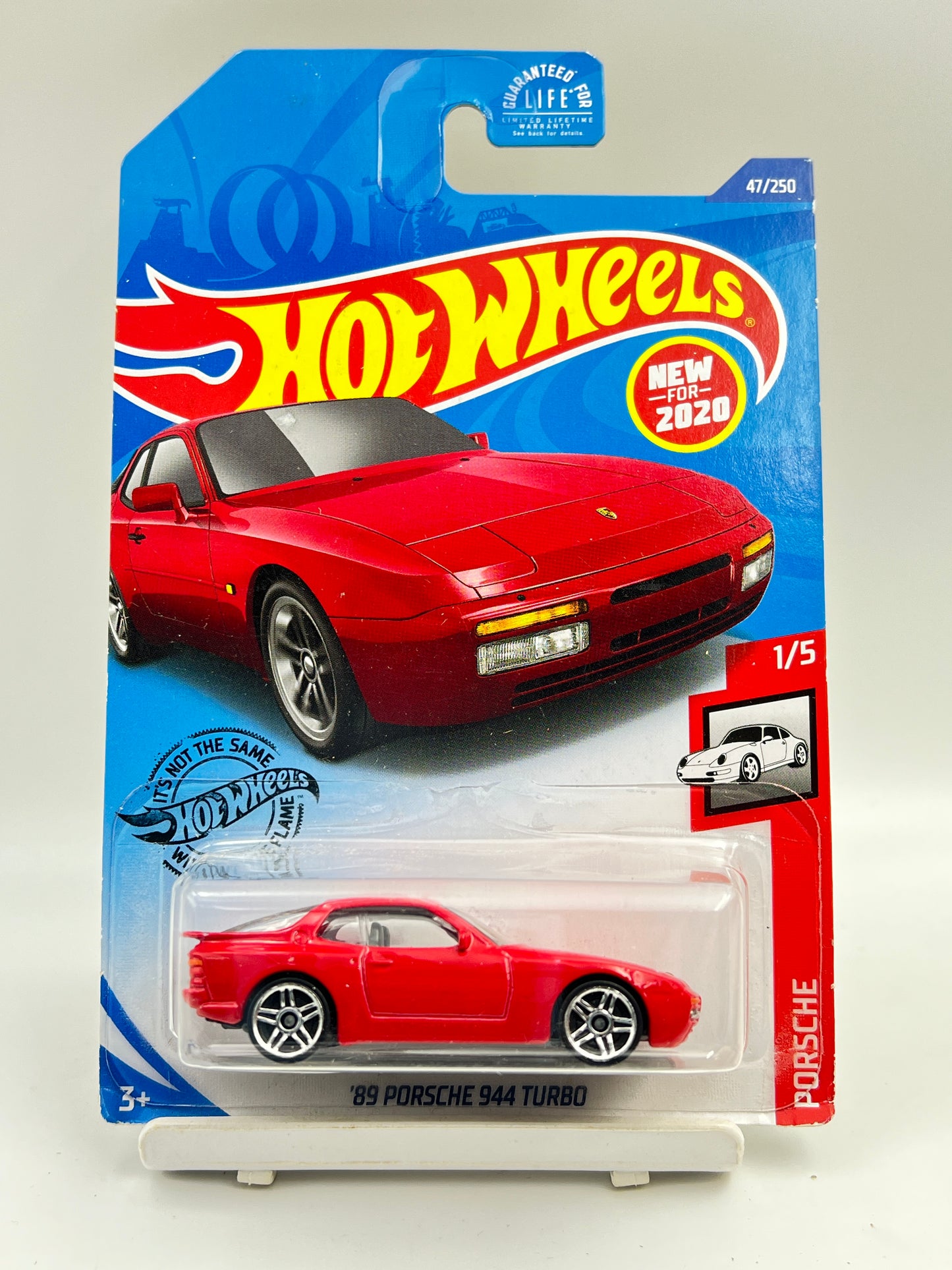 IMPORTED - HOT WHEELS - 89 PORSCHE 944 TURBO - RED - 4C