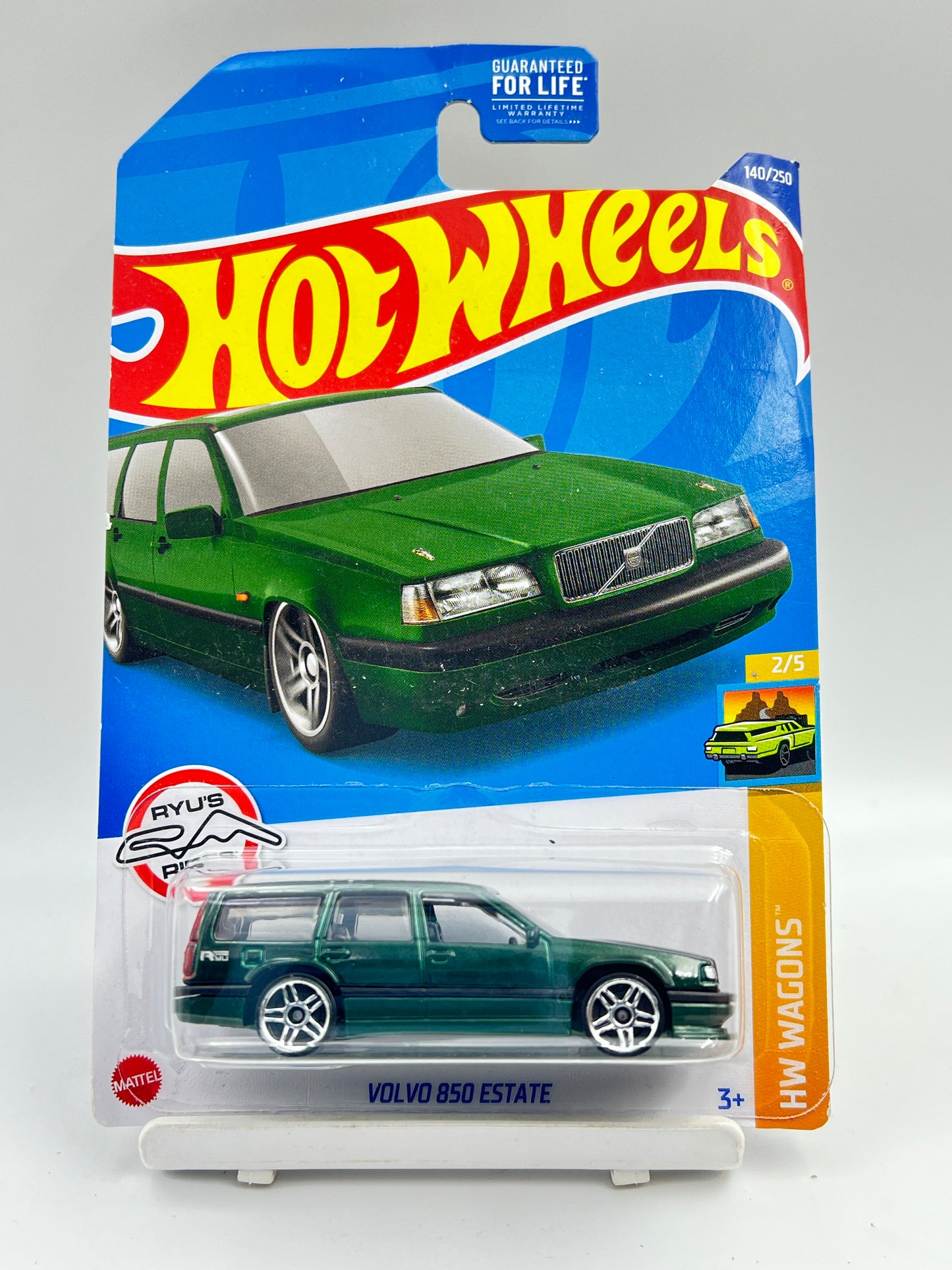 IMPORTED - HOT WHEELS - VOLVO 850 ESTATE - GREEN - 4C